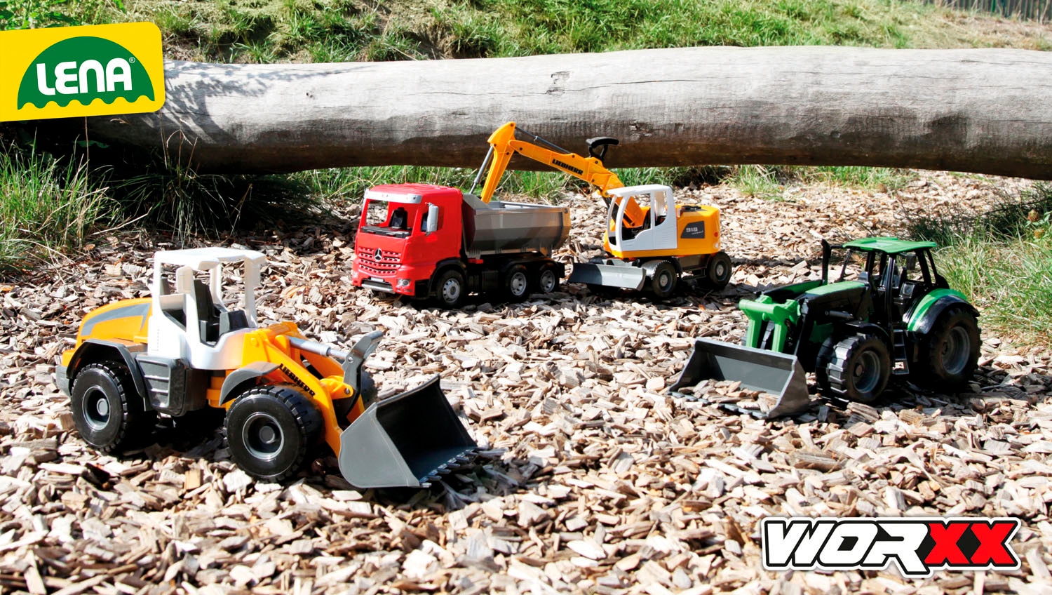 Lena® Spielzeug-Müllwagen »Worxx, Mercedes-Benz Arocs« Made in Europe