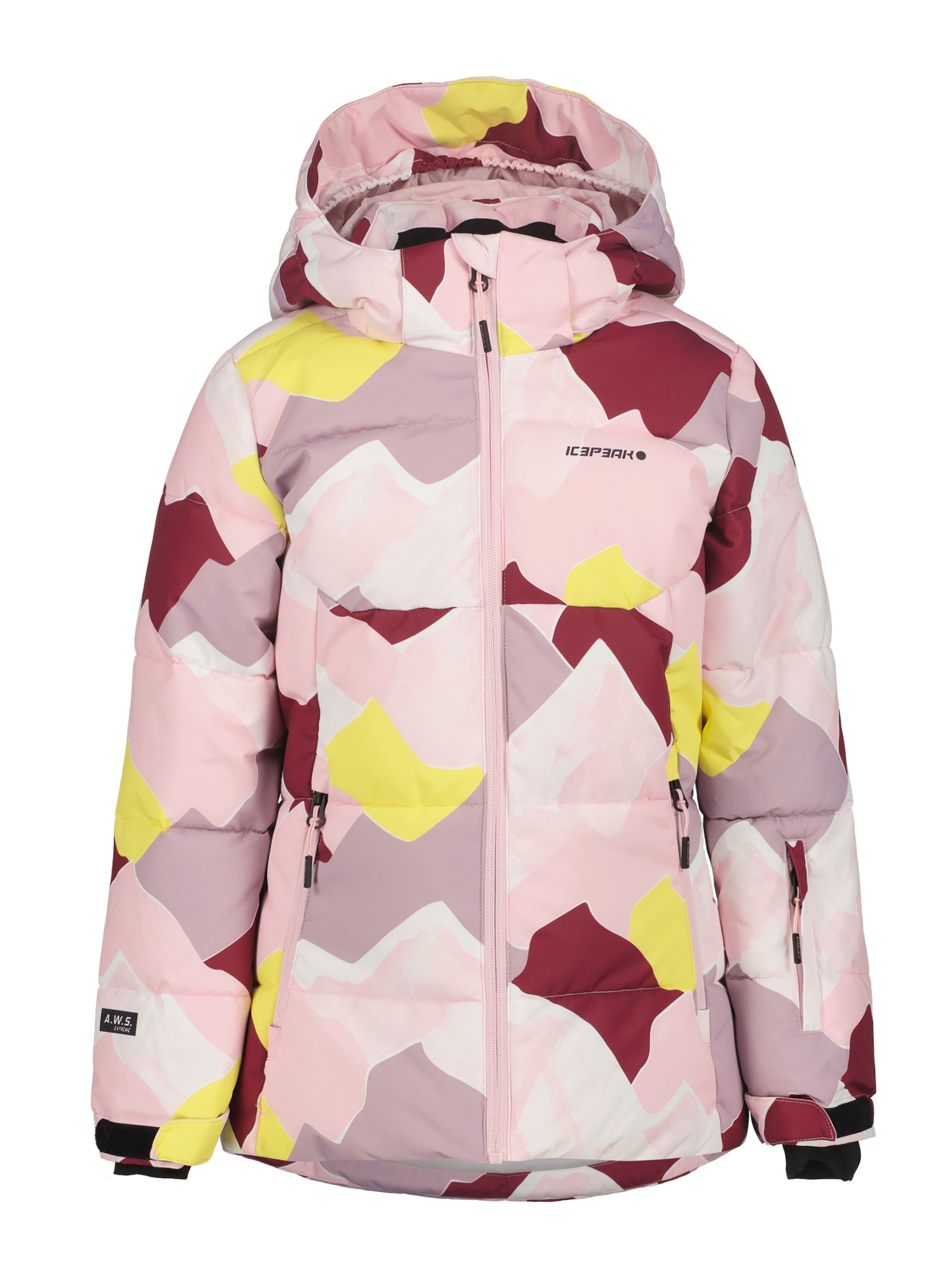 Icepeak Veste de ski »ICEPEAK LADUE JR« pour enfants et adolescents, avec fermeture éclair, respirant