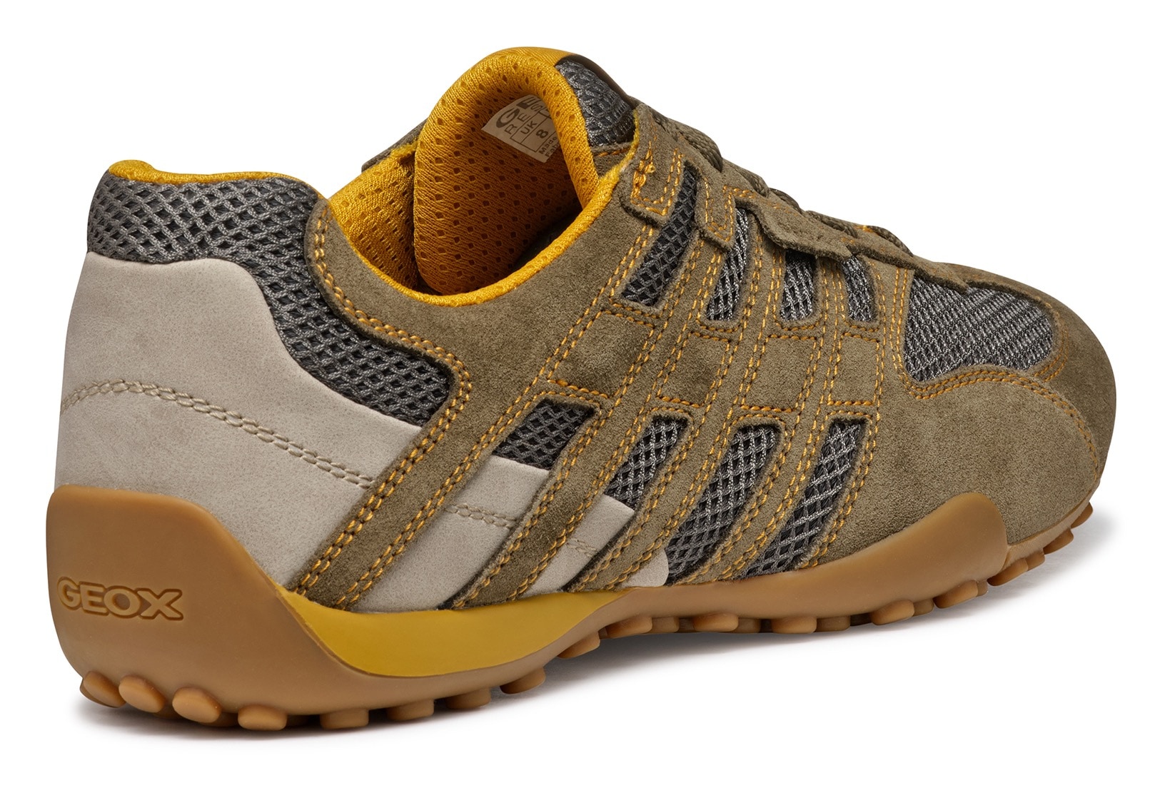 Geox Chaussure à lacets »U SNAKE ORIGINAL«  , Schnürschuh, Freizeitschuh, Trekking Sneaker mit Lederinnensohle
