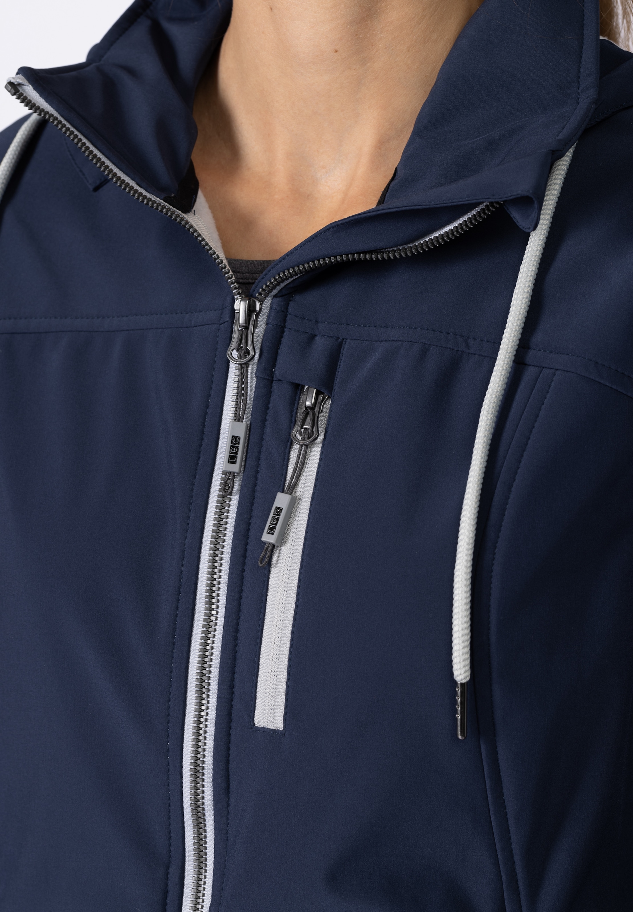 DEPROC Active Softshelljacke »DECORAH PEAK V WOMEN« mit abnehmbarer Kapuze