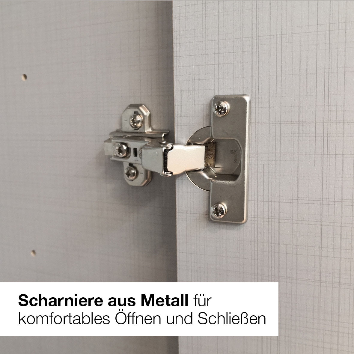 Wimex Armoire à portes battantes »Digit, erhältlich in den Breiten 180cm, 225cm oder 270cm« Armoire de chambre best-seller à l'aspect moderne,  Armoire avec deux tiroirs à hauteur centrale