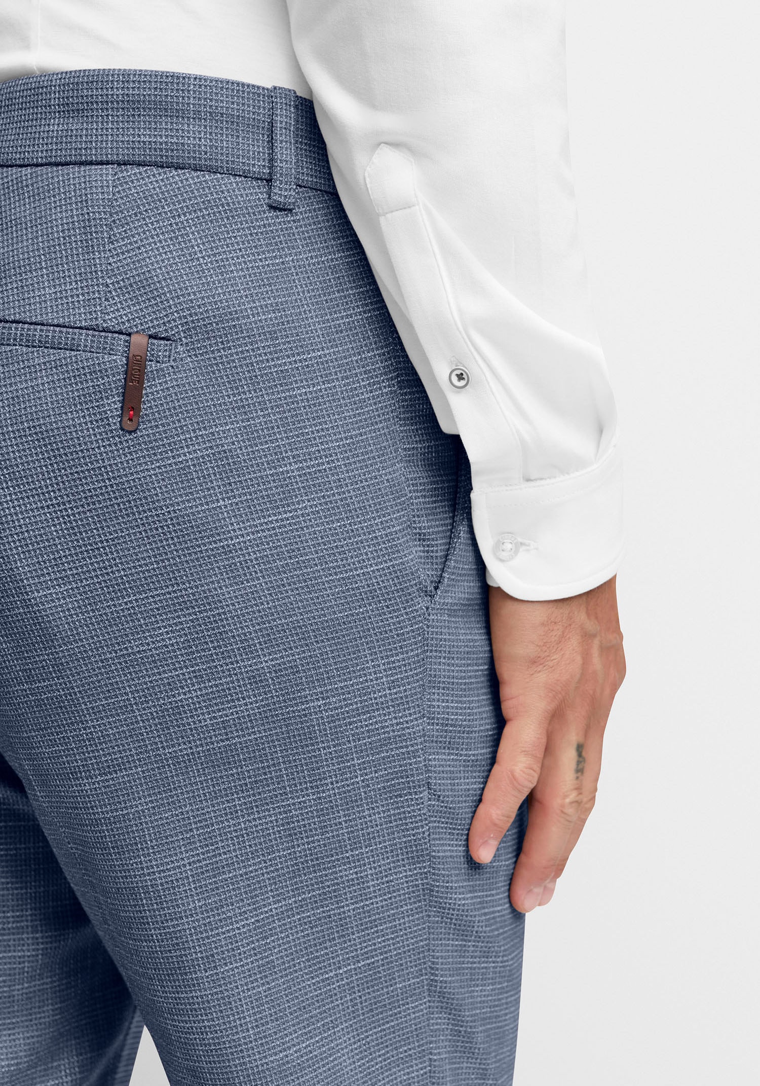 Cinque Pantalon de costume »CIBRAVO«  in dezentem Muster, Slim Fit