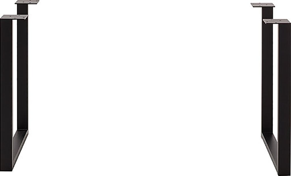 MCA living Esstisch »Zeballos, TOPSELLER!« Holztisch, OTTOs Choice, 1 Stk. tlg. U-Gestell aus pulverbeschichtetem Metall, Platte aus Zerreiche