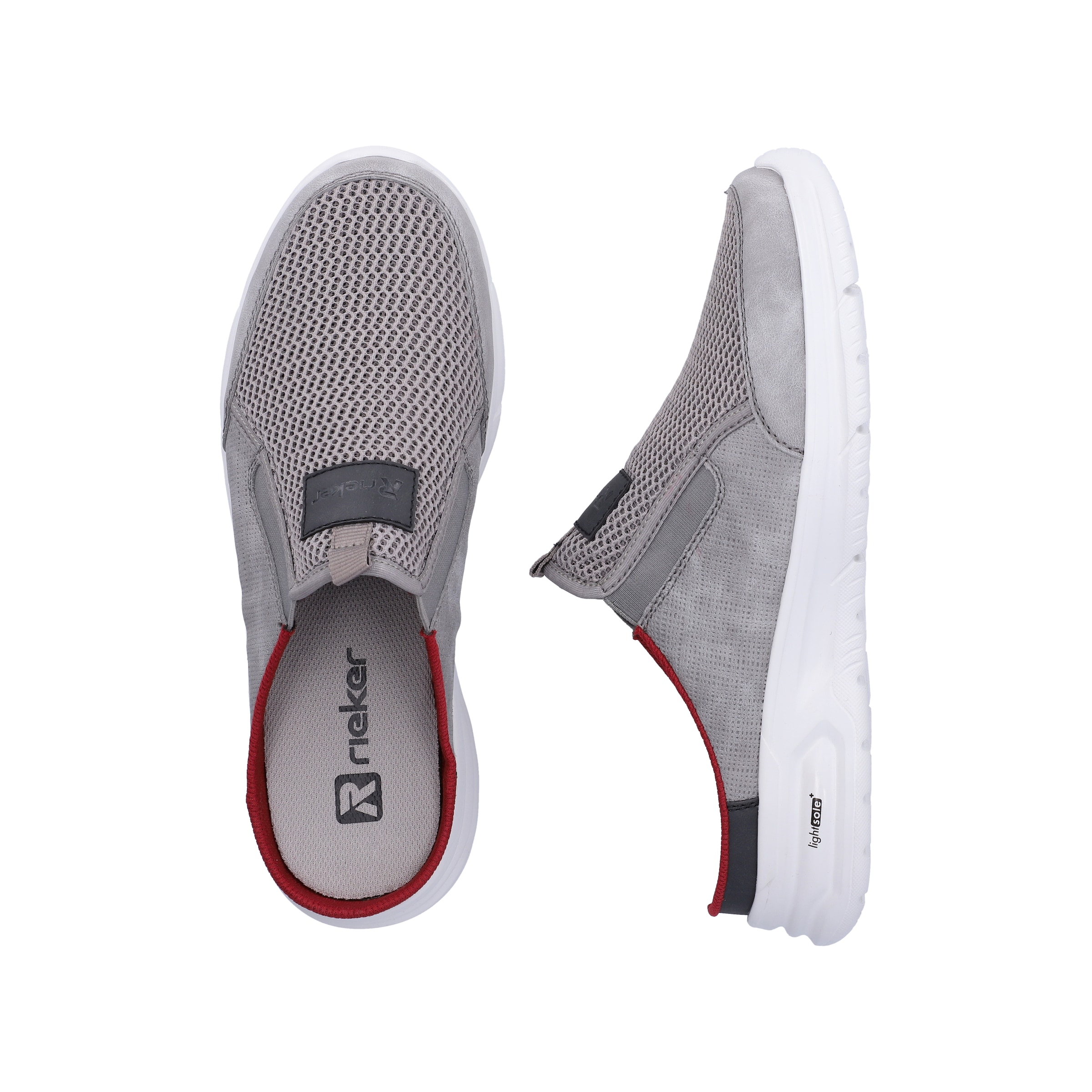 Rieker Sabot  Chaussure d'été, chausson, chaussure à enfiler avec inserts stretch latéraux