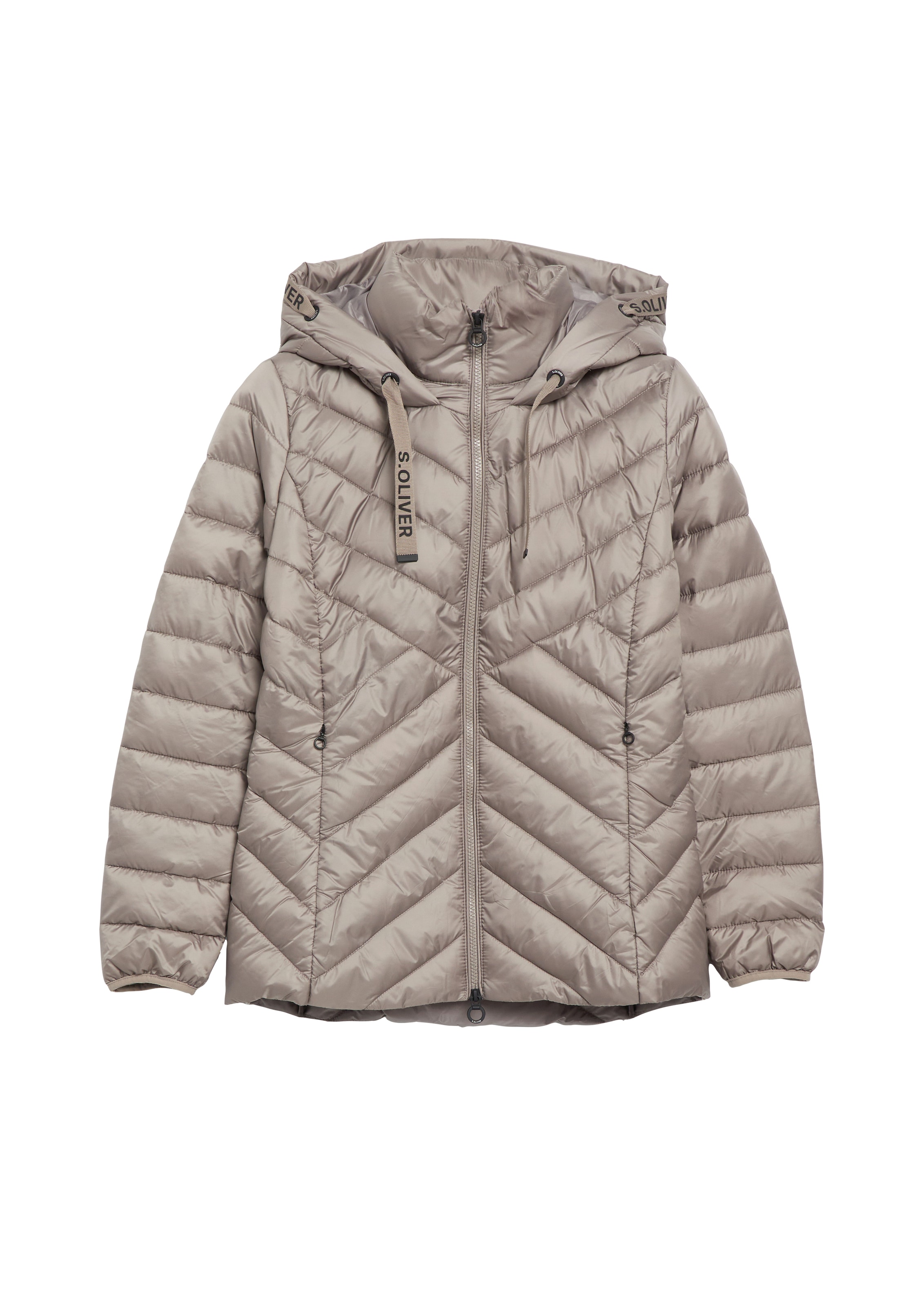 s.Oliver Veste matelassée avec capuche poches latérales zippées