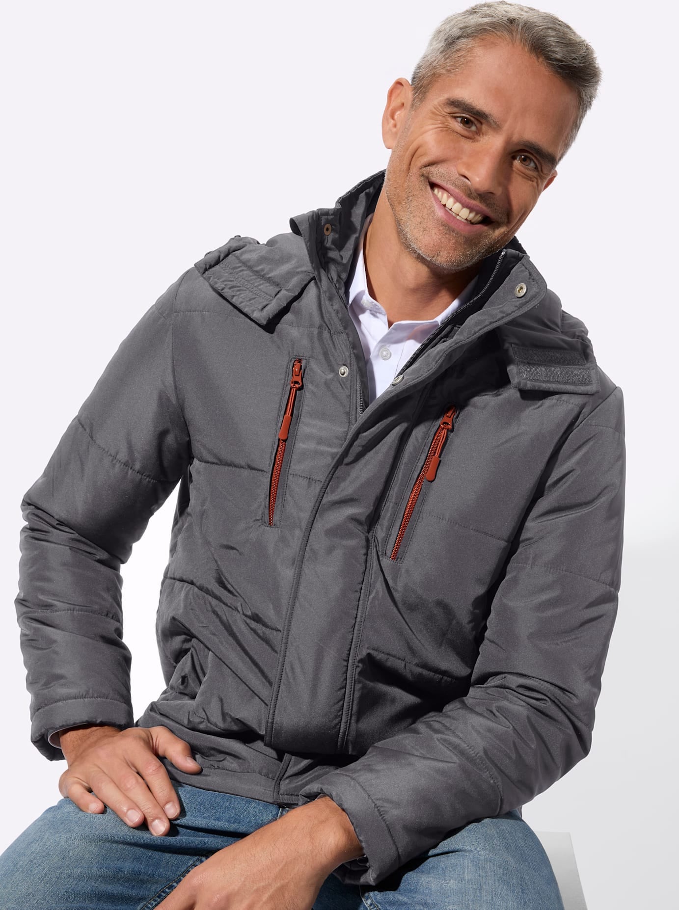 Classic Veste matelassée avec capuche