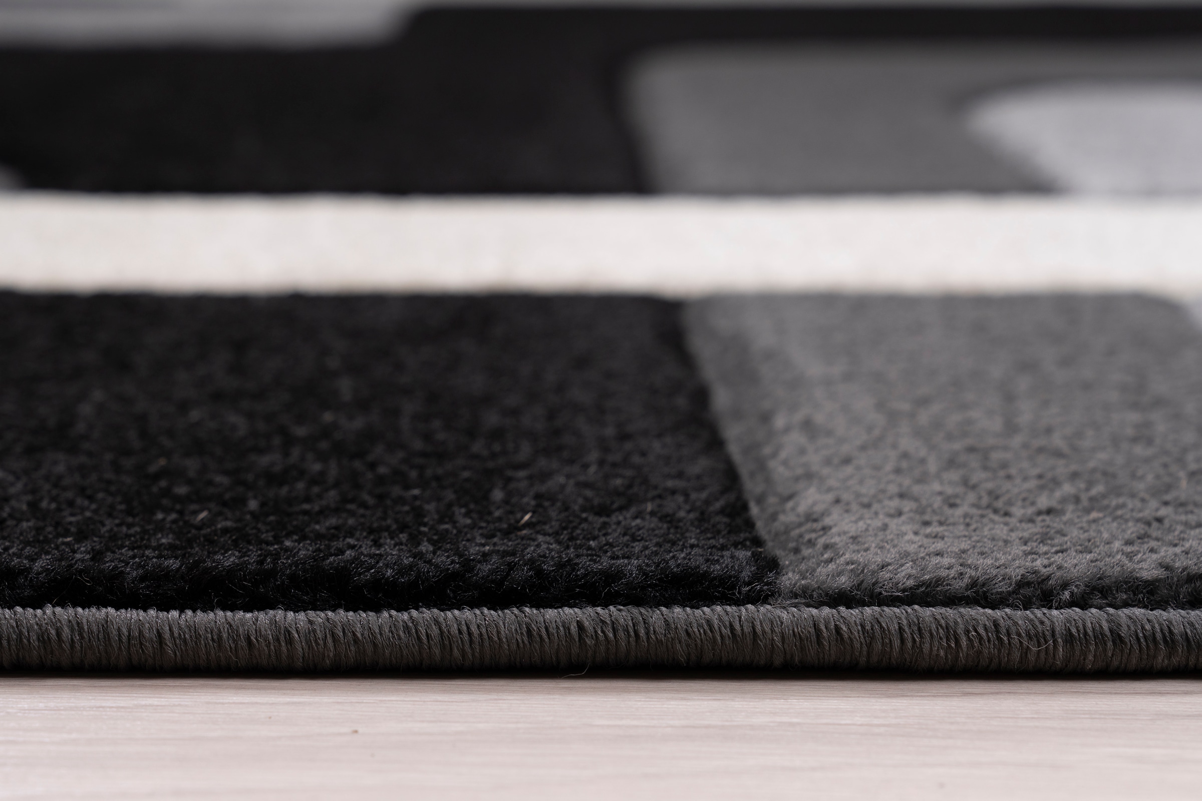 my home Läufer »Maxim« rechteckig 12 mm Höhe Hoch-Tief-Effekt, Kurzflor, 3D-Design