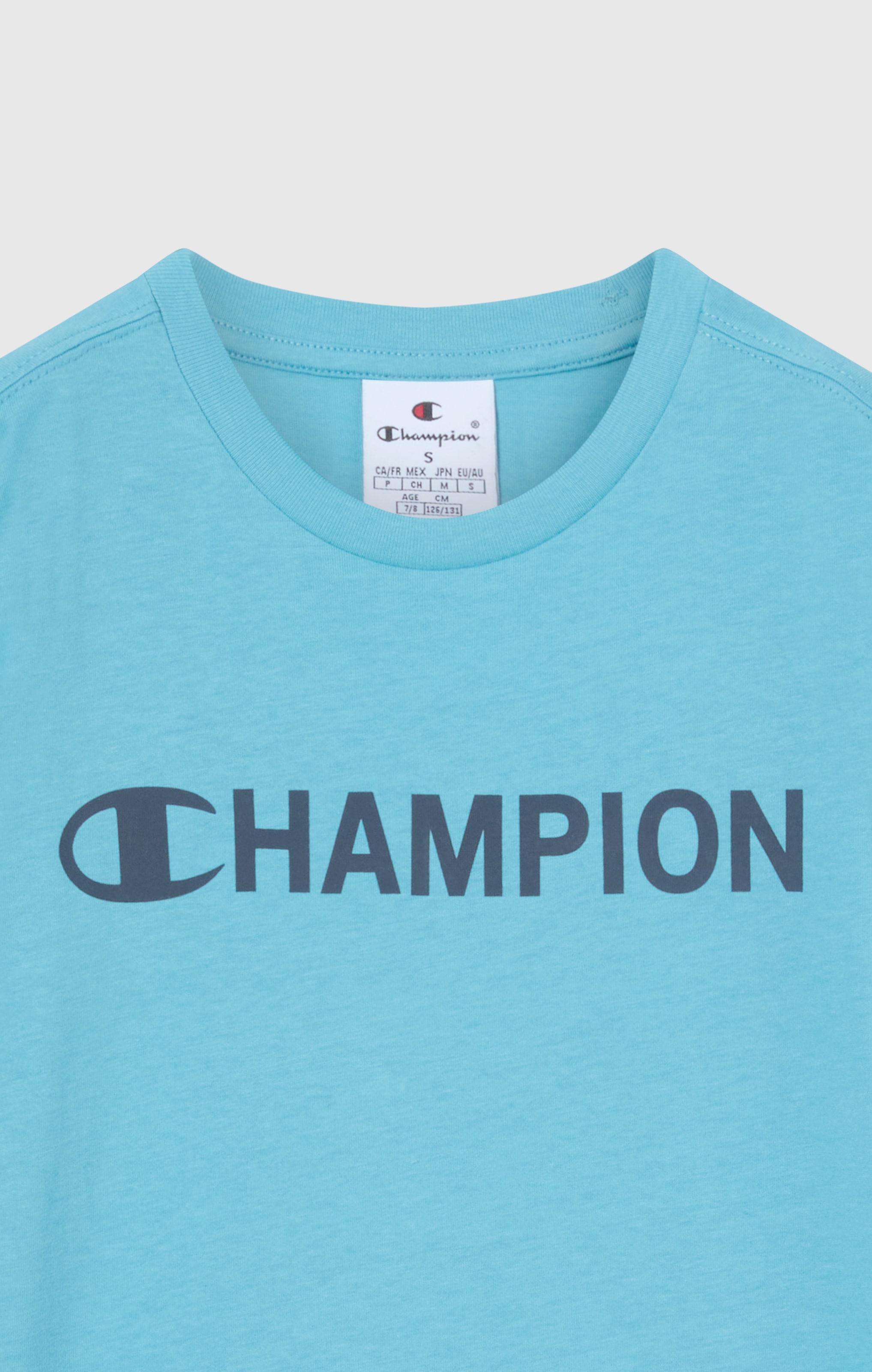 Champion T-Shirt »SPORTWEAR T-SHIRT Standard Fit« für Kinder und Jugendliche, Kurzarmdesign, aus Baumwolle, Standard Fit