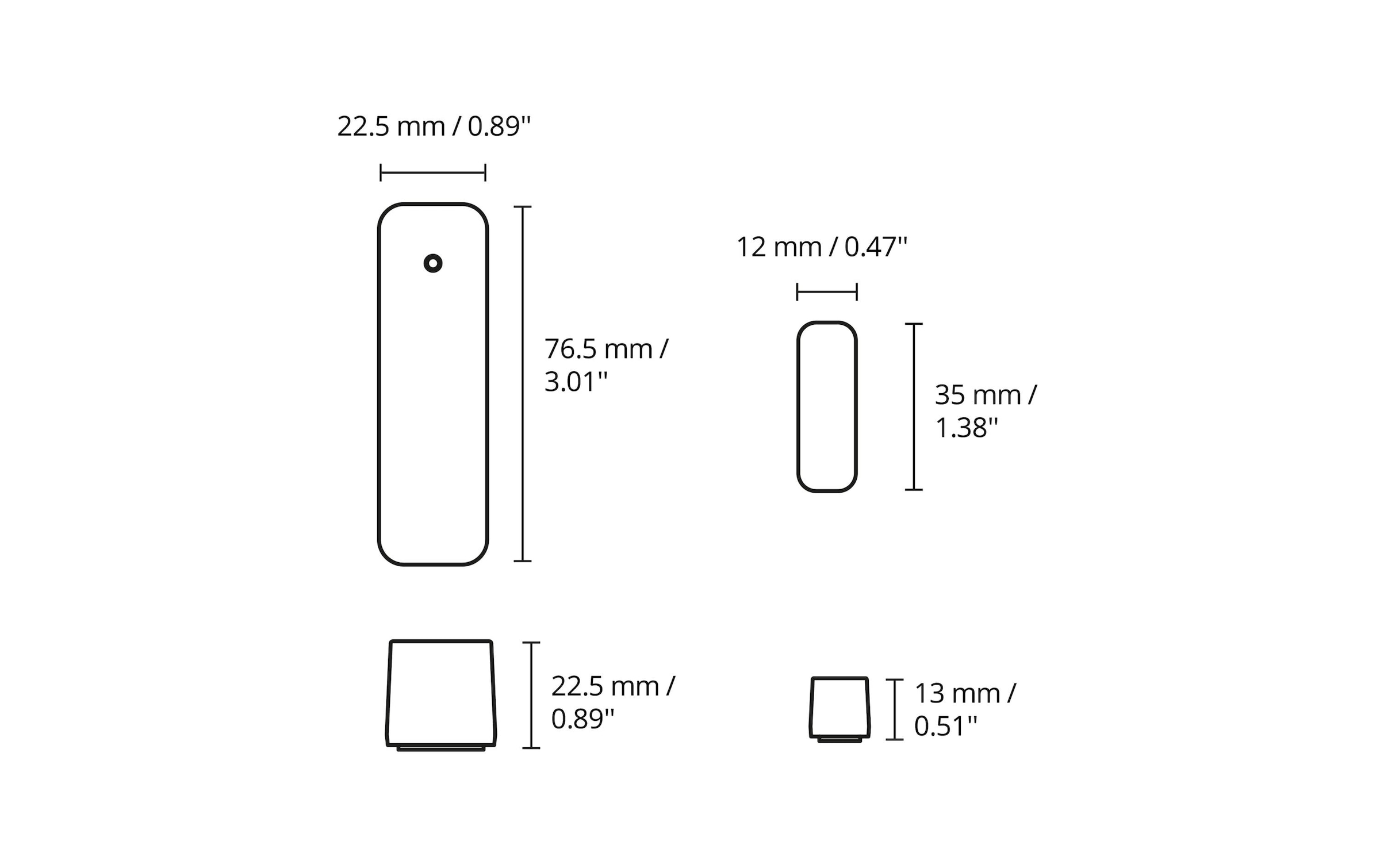 WiZ Capteur de contact intelligent »Doppelpack«