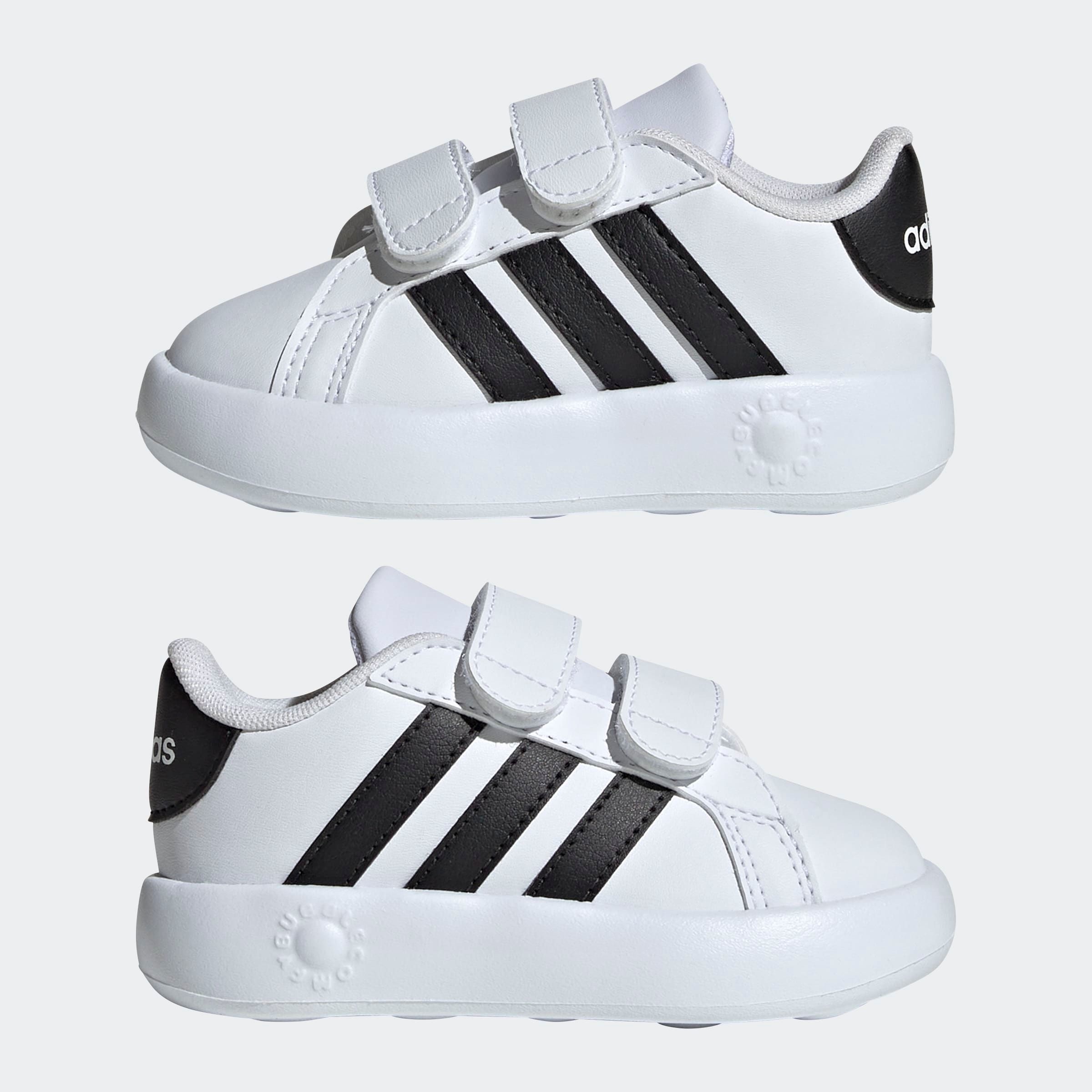 adidas Sportswear Klettschuh »GRAND COURT 2.0 KIDS«  Design auf den Spuren des adidas Superstar, für Kinder
