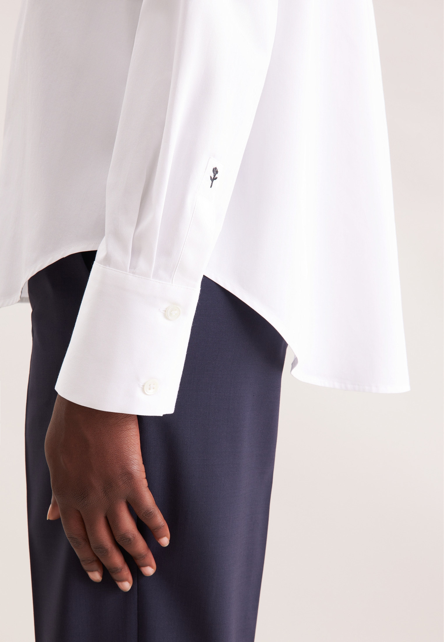 seidensticker Hemdbluse , 1/1 Uni
