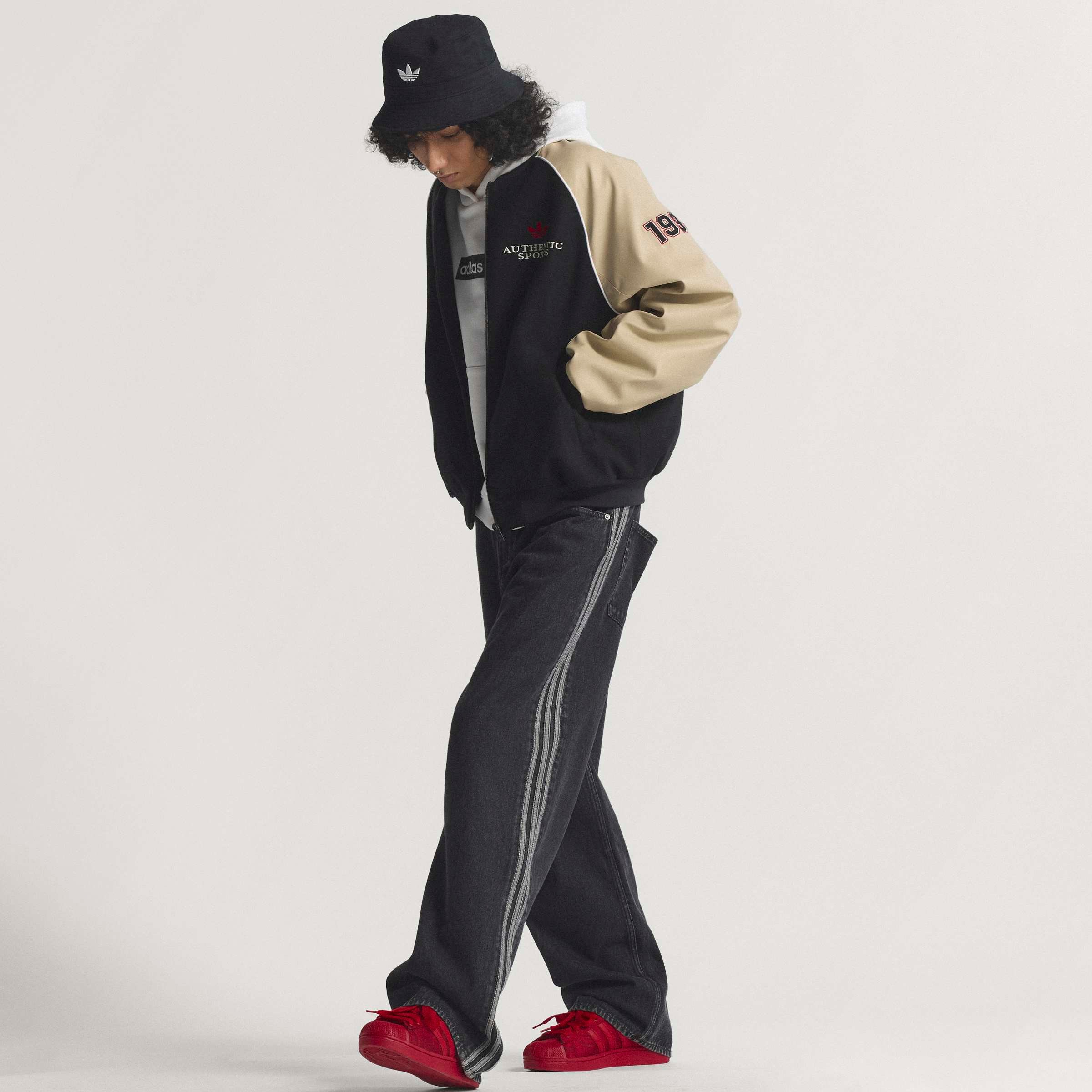 adidas Originals Jeans à 5 poches »FIREBIRD« en coton, style sportif, pour adultes