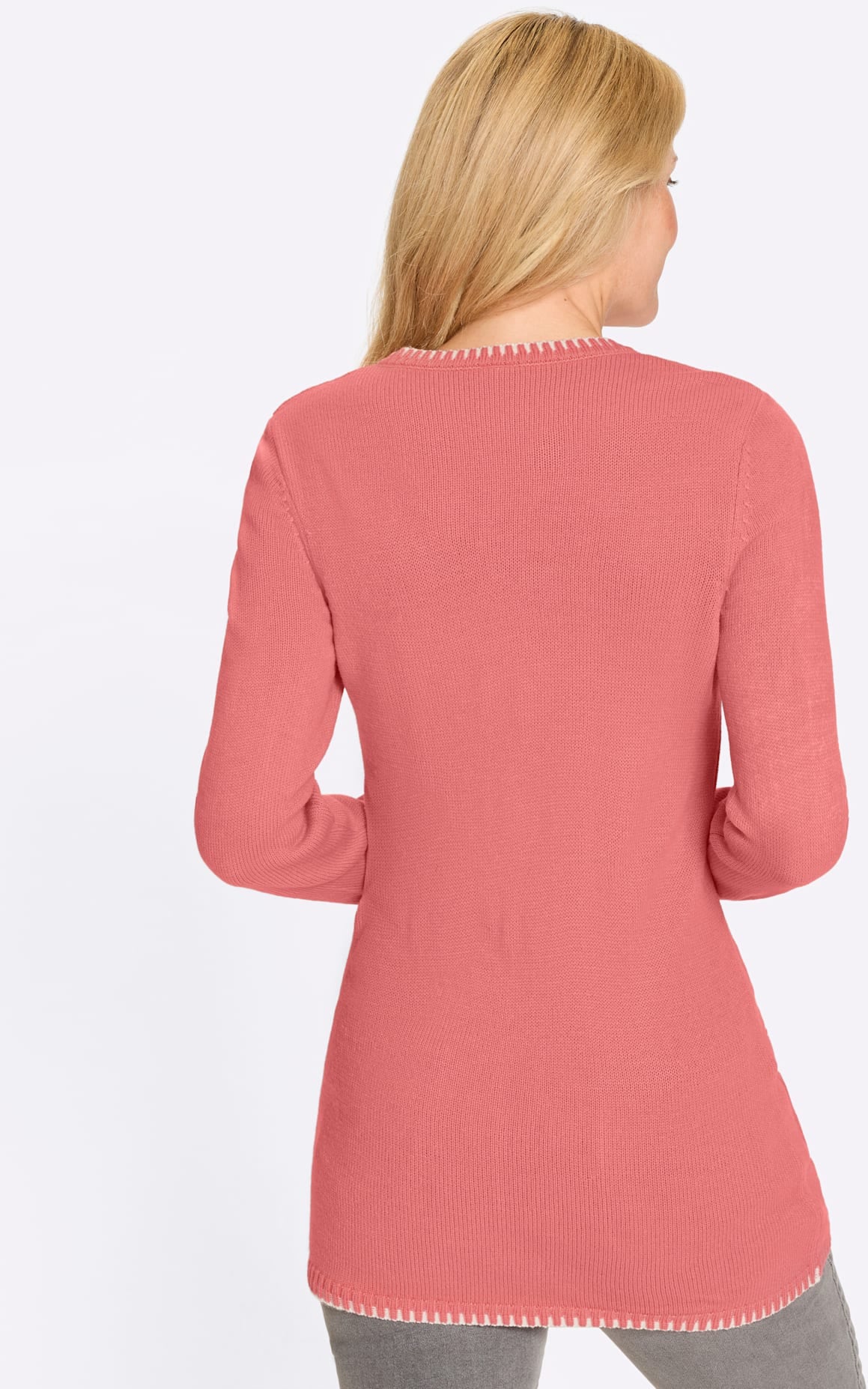 Classic Basics Longpullover »V-Pullover«