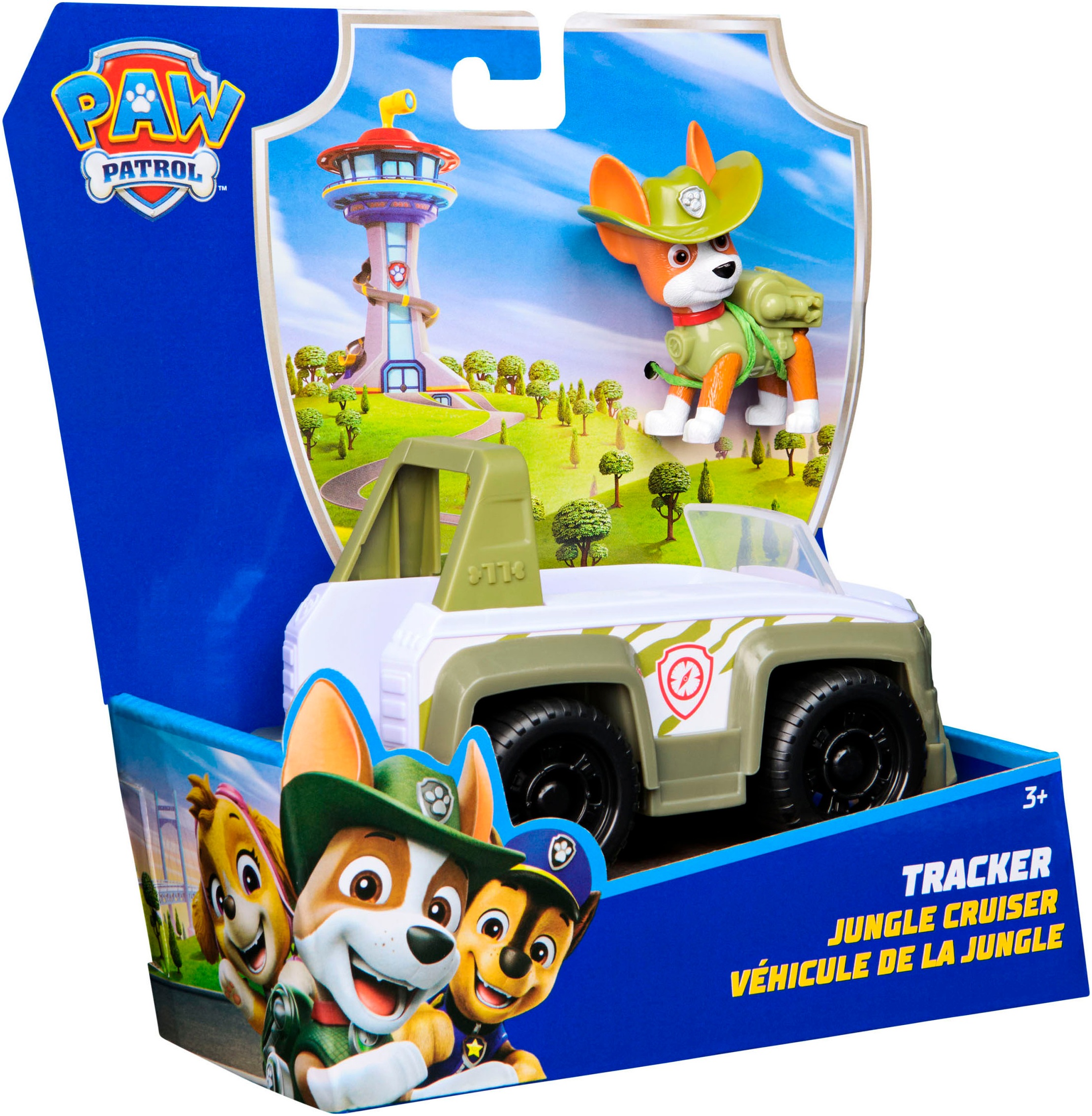 Spin Master Voiture-jouet »PAW Patrol, Sust. Basic Vehicle Tracker« zum Teil aus recycelten Material