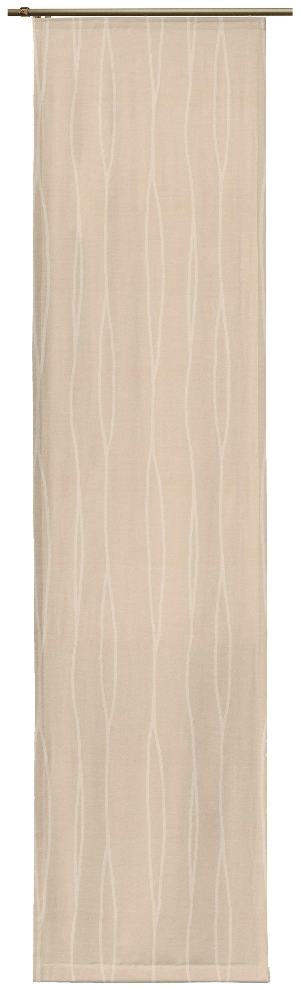 Wirth Rideau coulissant »LANGWASSER« Velcro 1 cuis tlg. inkl. Beschwerungsstange