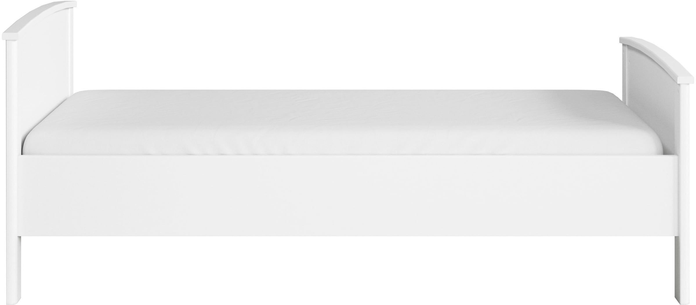 rauch Lit fonctionnel »Bett Einzelbett Komfortbett Holzbett TORRENT« Bettseitenhöhe 44,6 cm, Grössen: 90x200 cm, 100x200 cm,  in Komforthöhe, Einlasstiefe 6-fach verstellbar MADE IN GERMANY