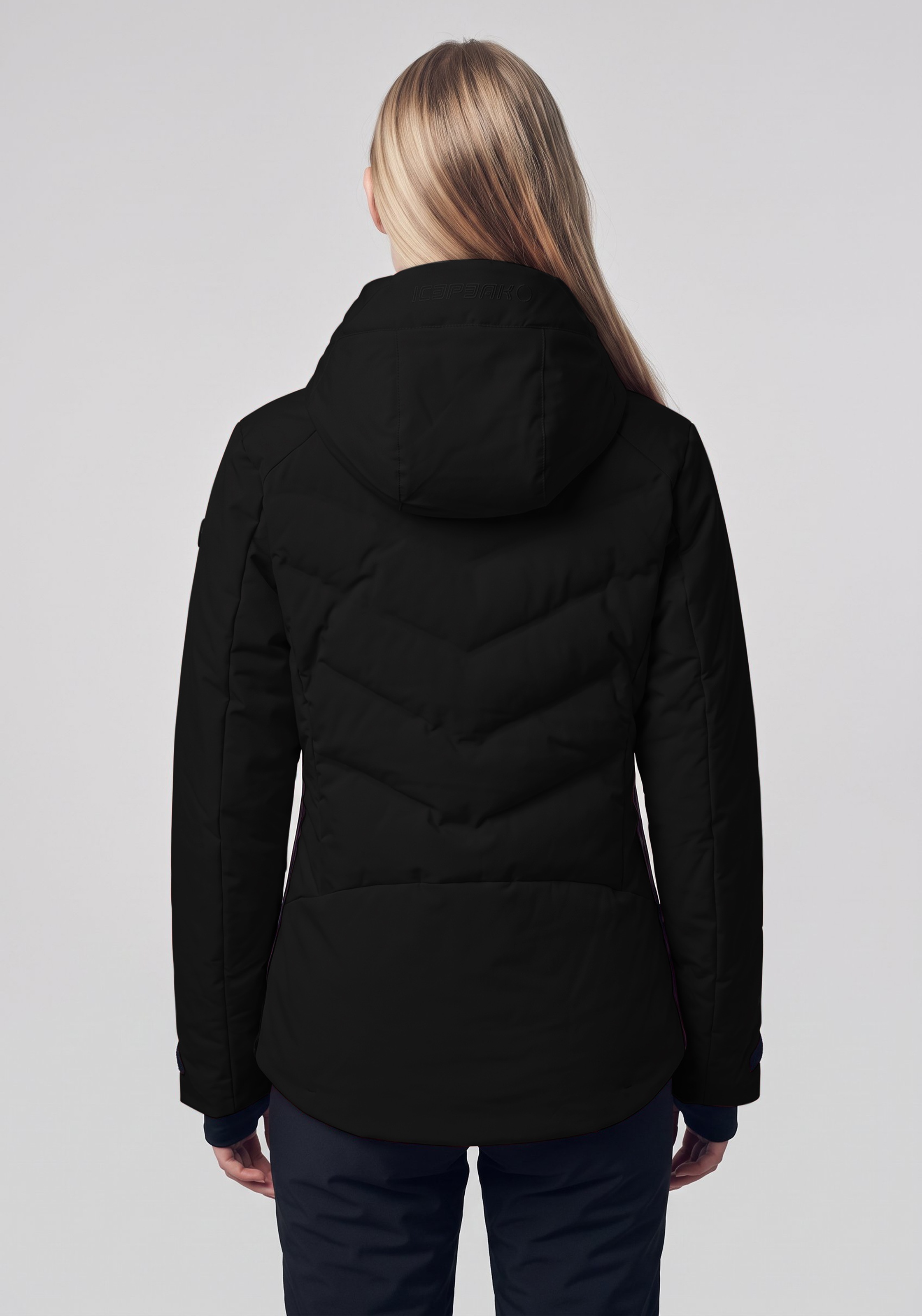 Icepeak Veste de ski »ICEPEAK FLOVILLA« avec capuche amovible, imperméable, coupe-vent, respirant