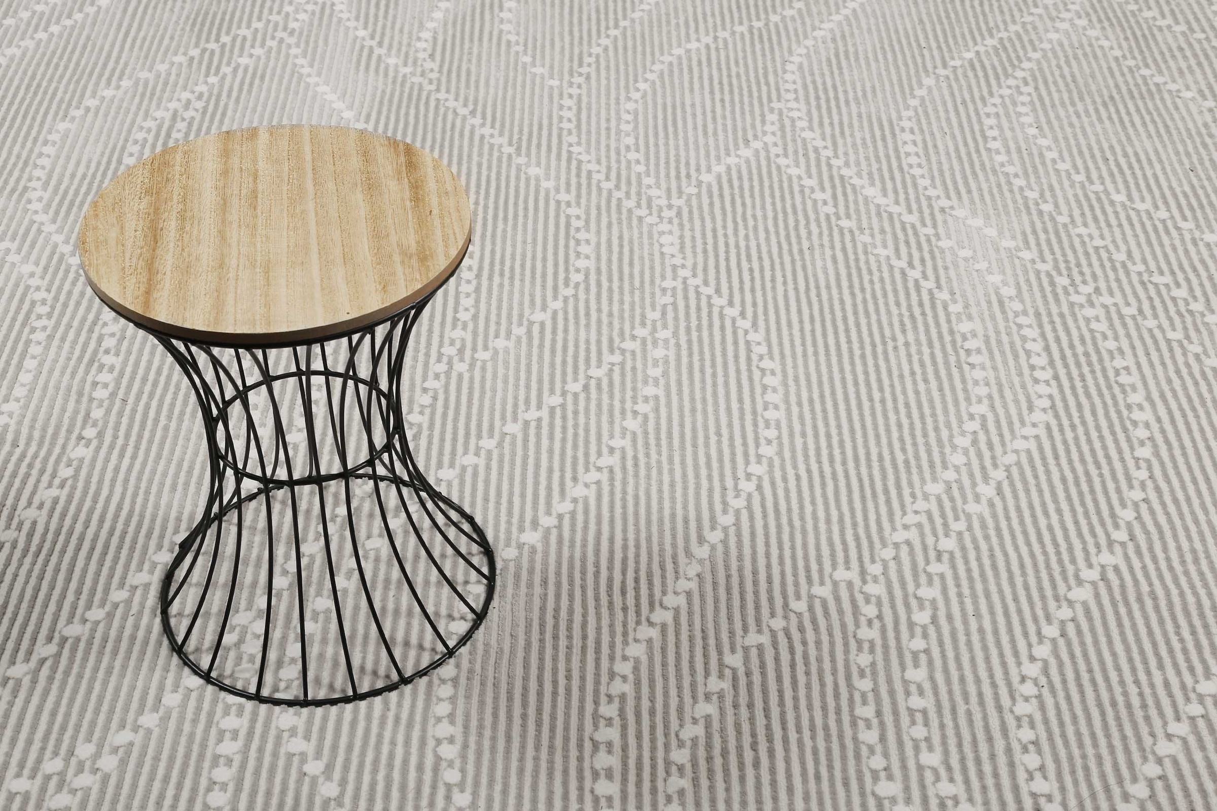 Esprit Tapis »Selena« Carré 12 mm Höhe Kurzflorteppich, gewebt, Punkte, modern, abstrakt, trendig, wellig