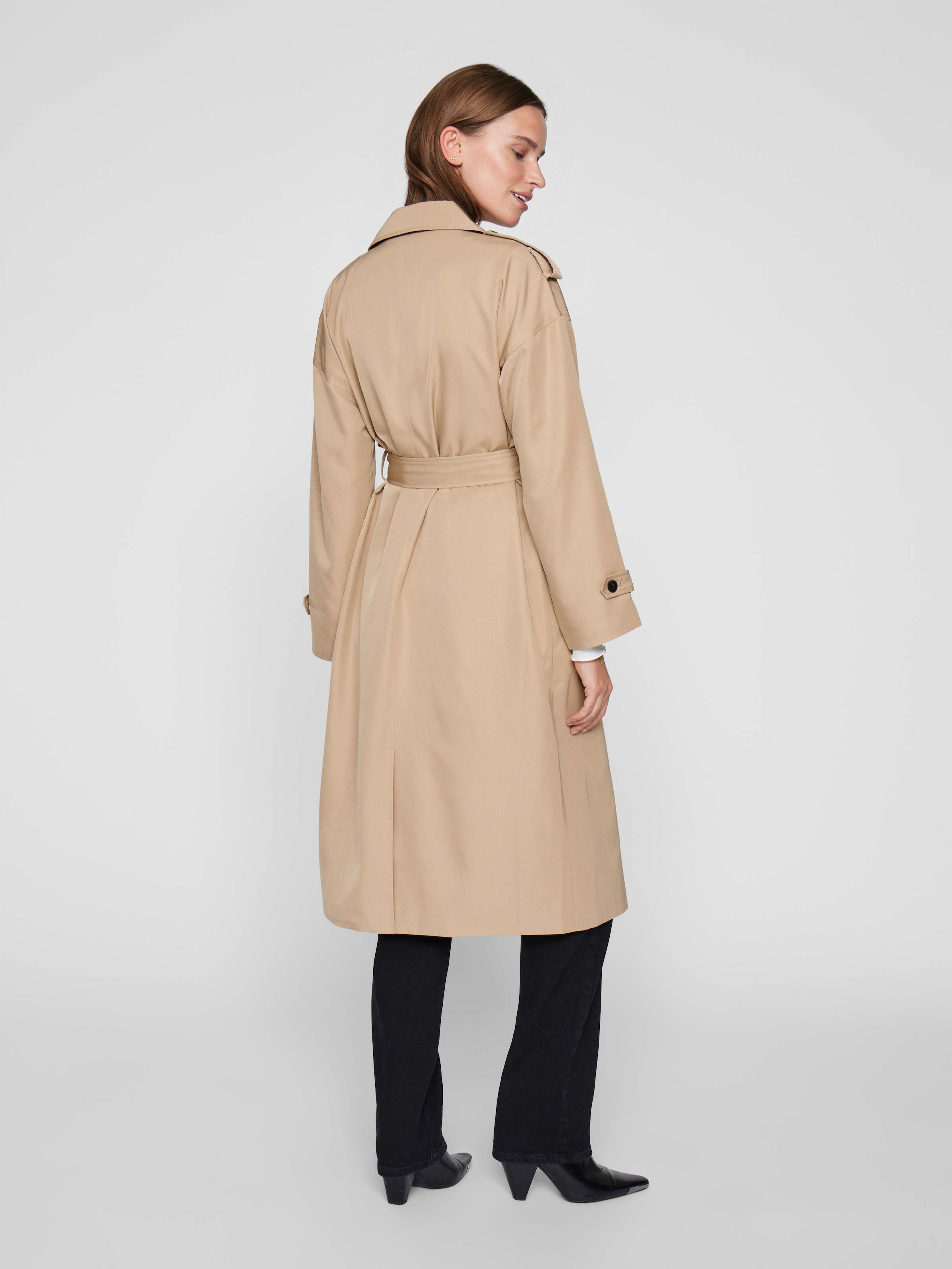 Vila Trenchcoat »VIADDISON L/S  LONG TRENCHCOAT - NOOS«
