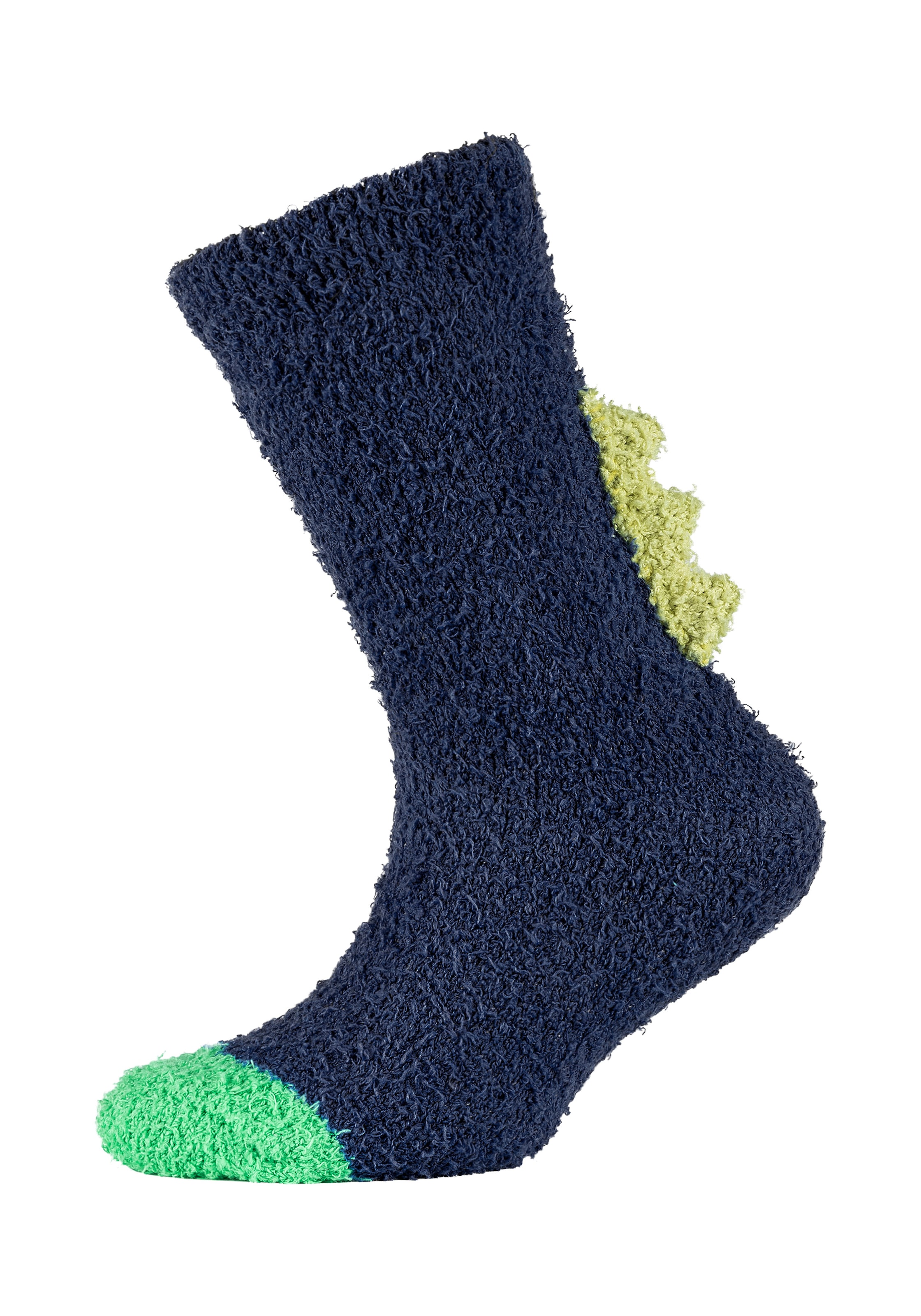 Camano Socken »COSY FANCY APPLICATION SOCKS« 4 Paar tlg. mit elastischem Bund