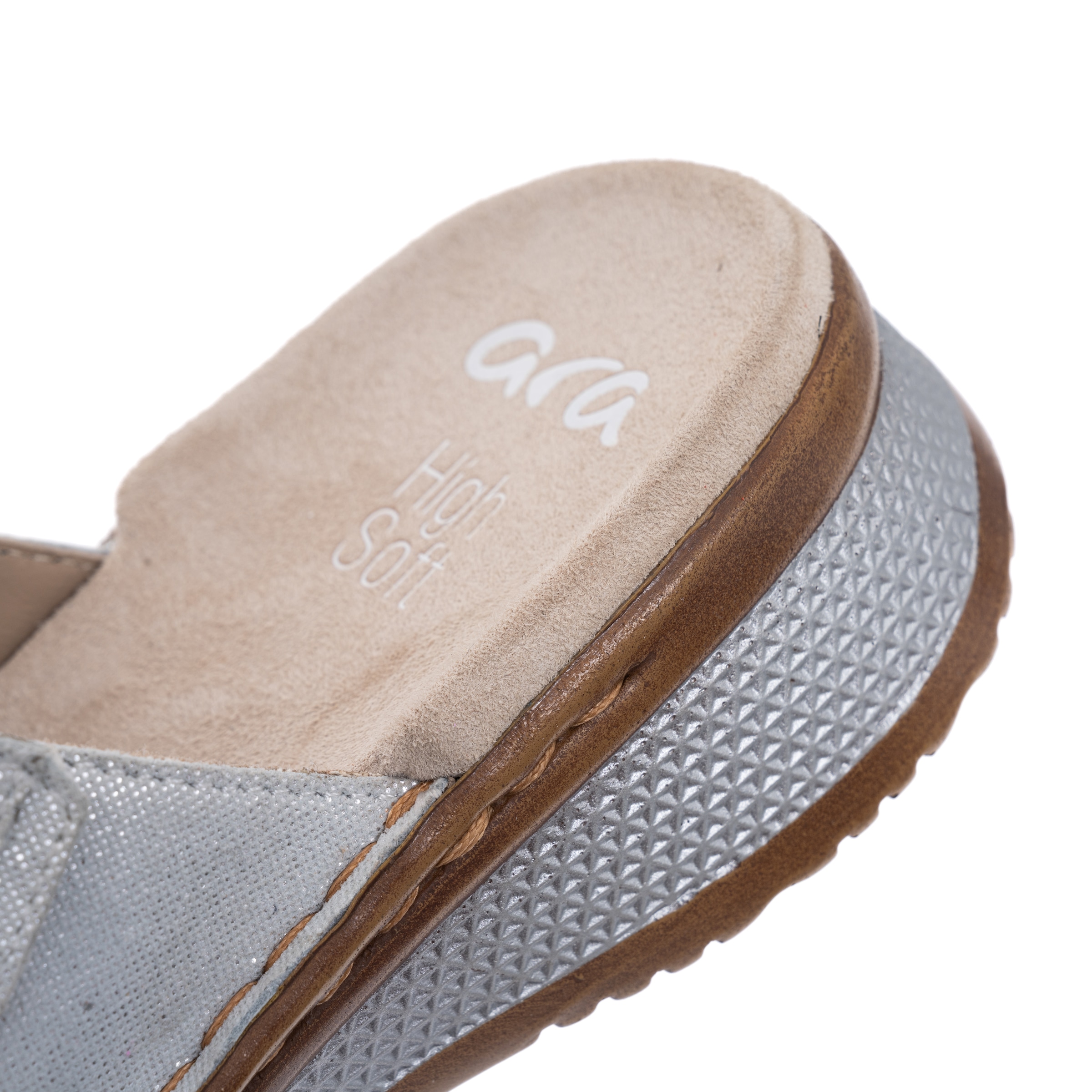 Ara Pantolette »HAWAII«  à talon compensé, chaussure d'été, chaussure à enfiler avec élément décoratif