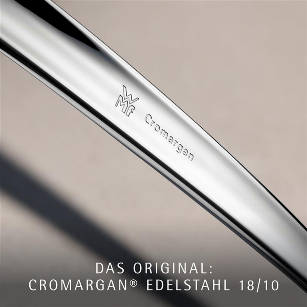 WMF Set de couverts »Miami in eleganter Optik, ergonomische Haptik, Wellenschliff-Messer« spülmaschinengeeignet, säuregeeignet, hochwertiger Besteckkasten