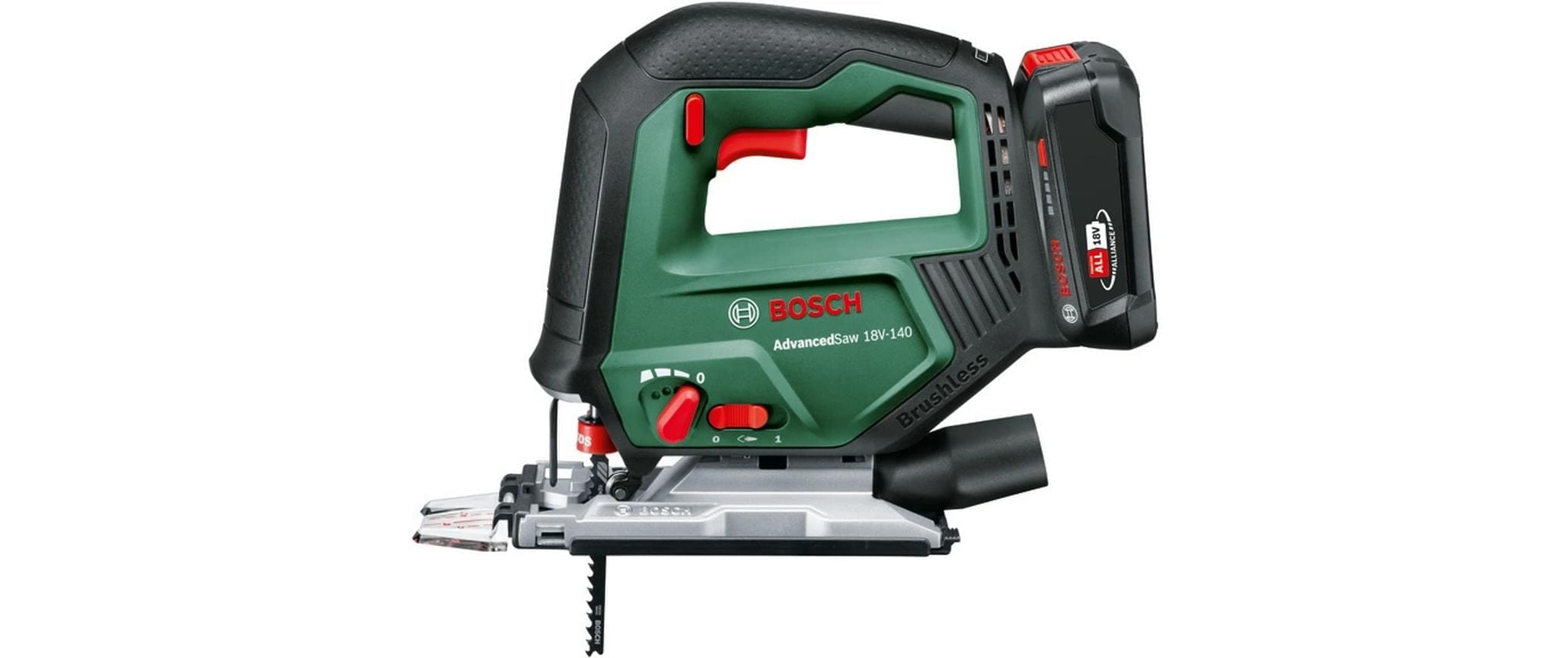 BOSCH Scie sauteuse sans fil »AdvancedSaw 18 V-140 Set 2.0 Ah«