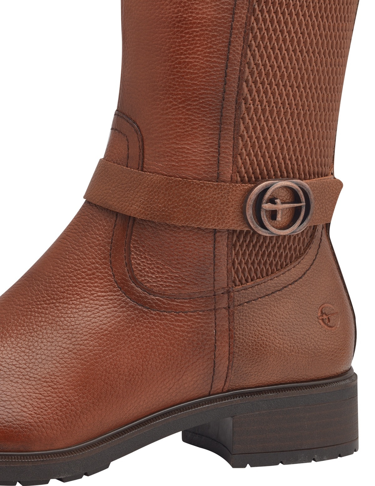 Tamaris Stiefel  Blockabsatz, Langschaftstiefel mit XS-Schaft und Stretchfunktion