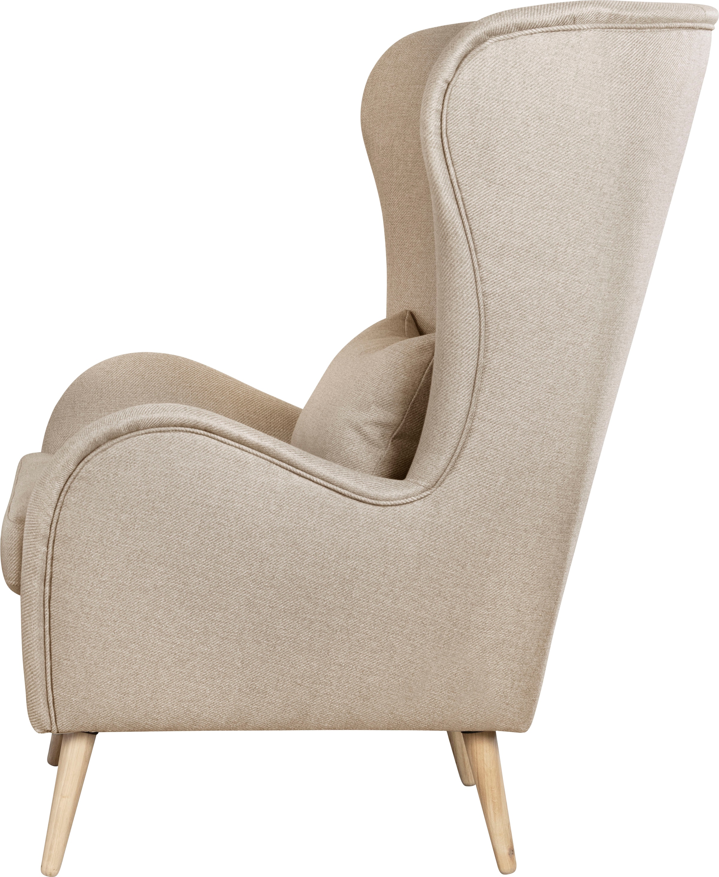 Home affaire Sessel »Charles Ohrensessel« gross und gemütlich in modernem Design