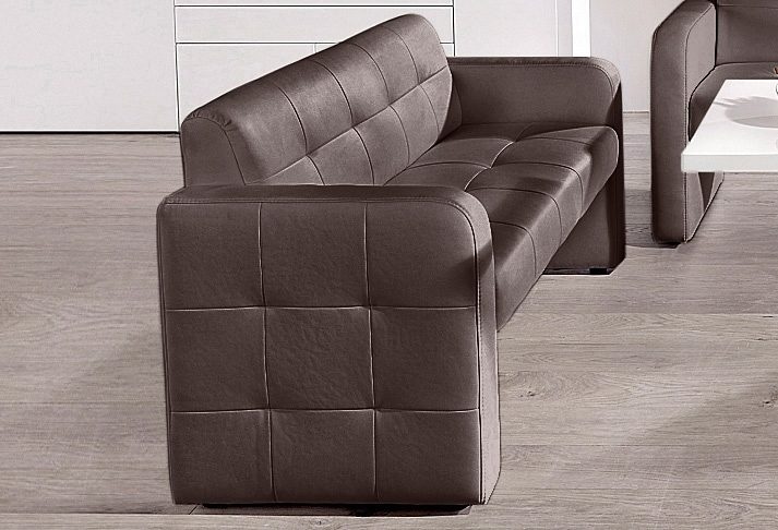 exxpo - sofa fashion 2-Sitzer »Barista, modern und bequem, hoher Sitzkomfort« moderne Sitz- und Rückenverarbeitung, frei im Raum stellbar