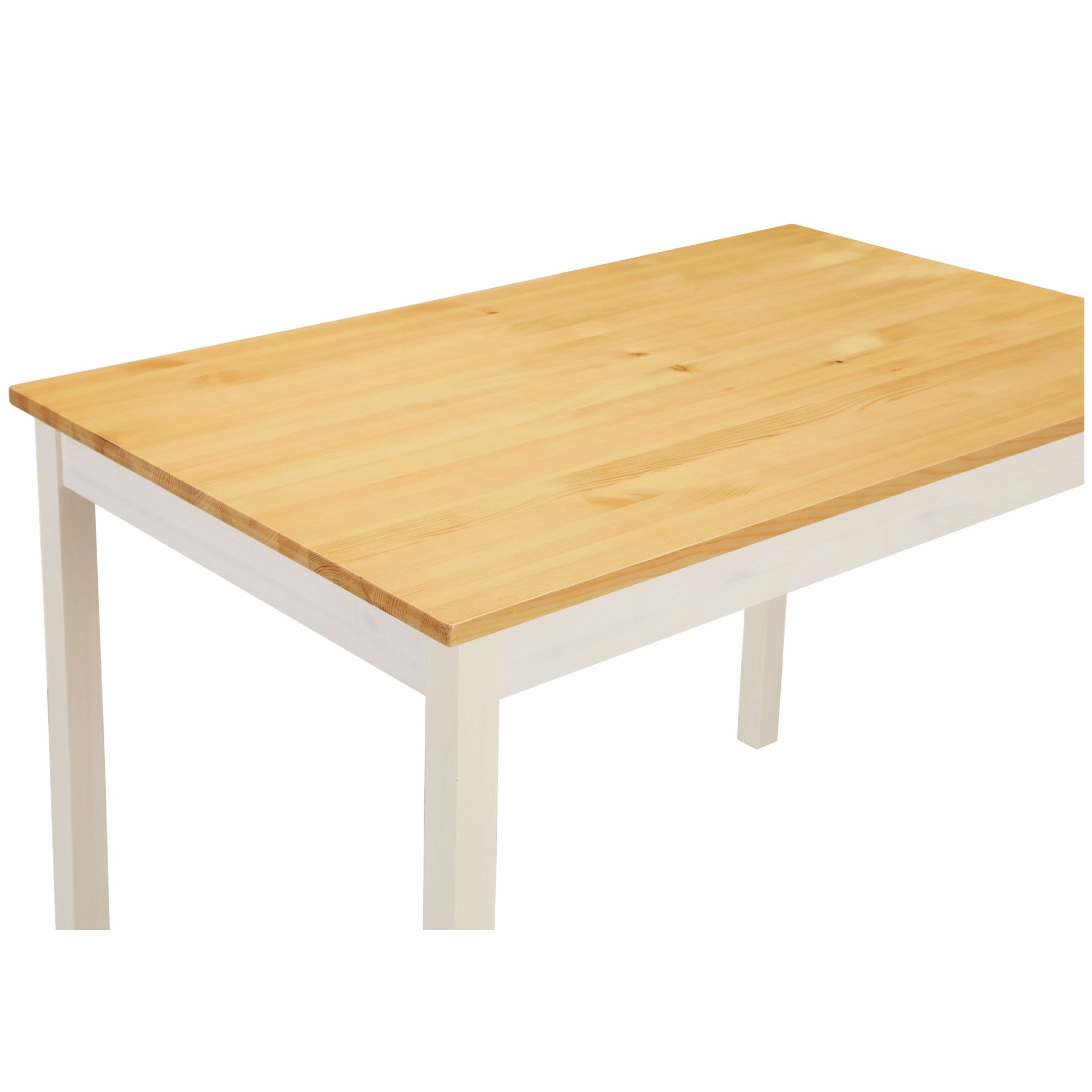 GOODproduct Essgruppe »Willow« Set, Esstisch mit 4 Stühlen, 5 tlg. Esstisch mit 4 Stühlen, aus massivem Kiefernholz