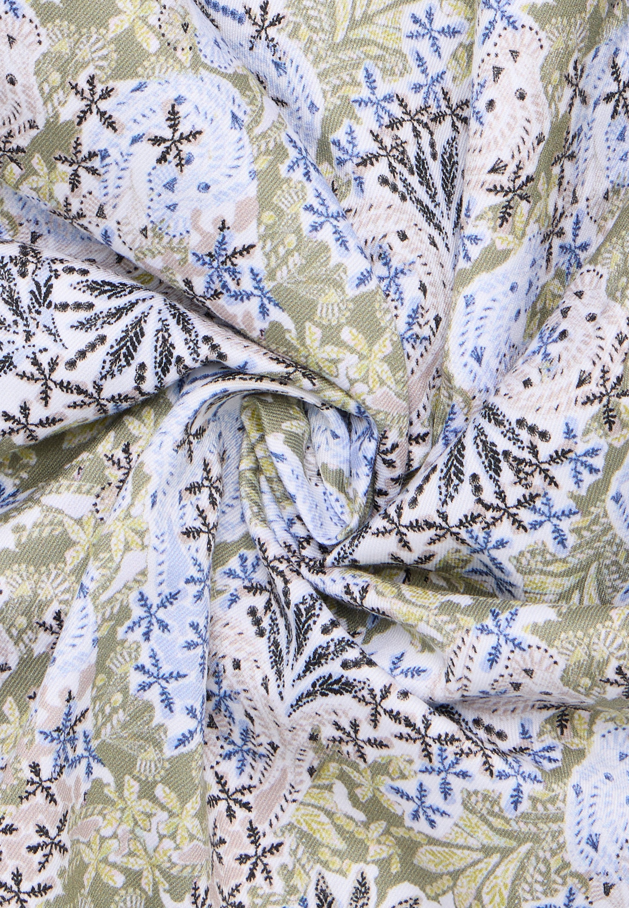 Eterna Langarmhemd »MODERN FIT« EASY IRON (bügelleicht)