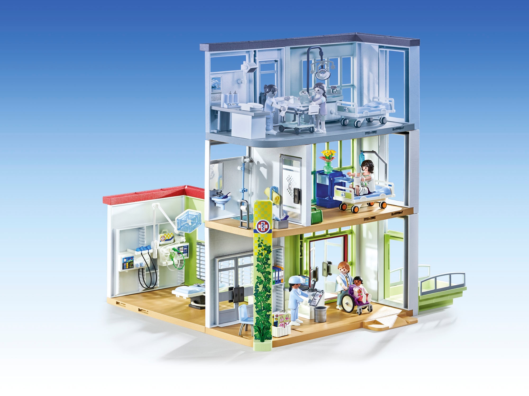 Playmobil® Jeu de construction »Modernes Krankenhaus (71615), Action Heroes« Made in Europe