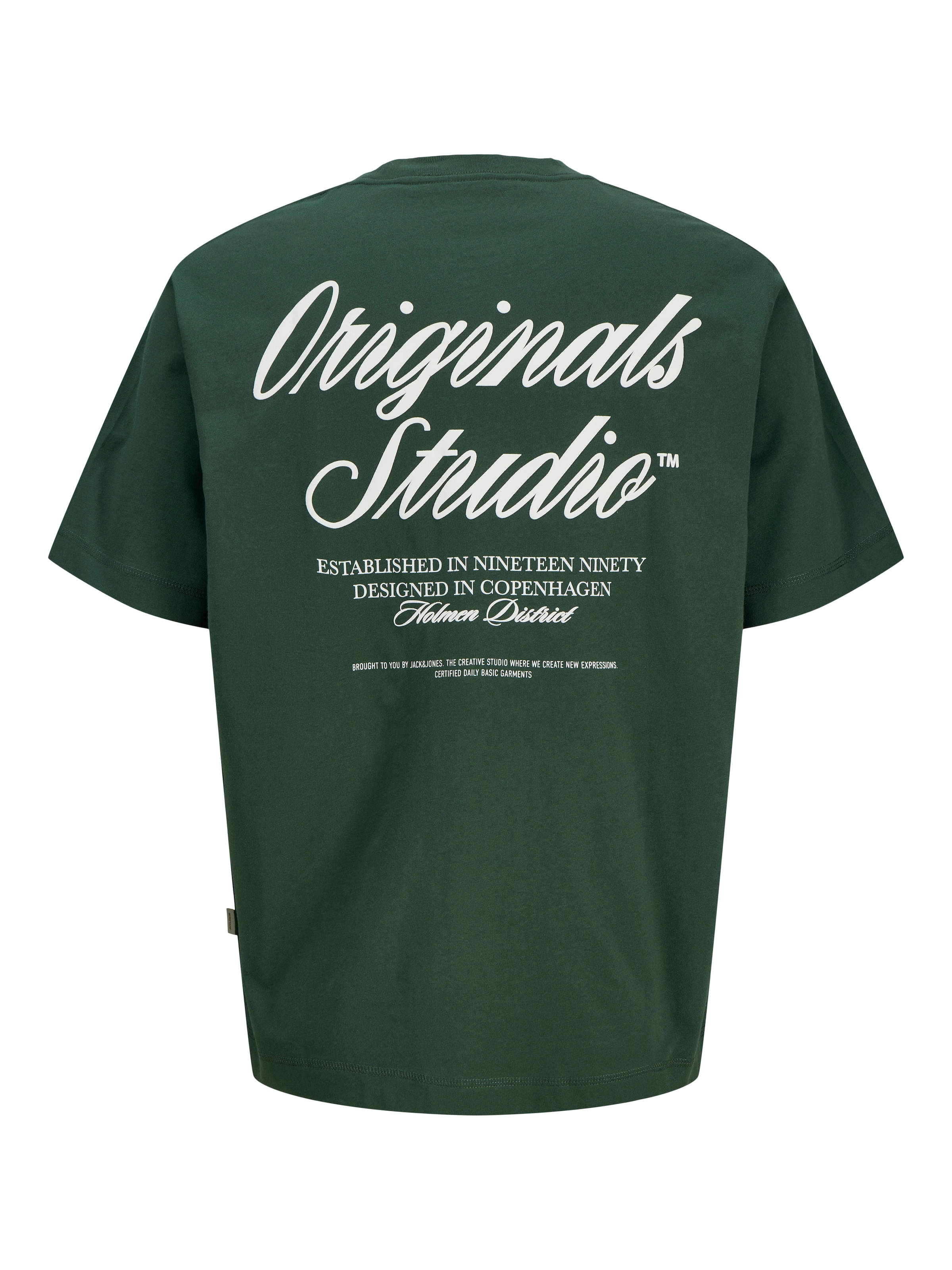 Jack & Jones PlusSize T-shirt à manches courtes »JORNORREBRO TYPO TEE SS CREW NECK  PLS« mit Schriftzug