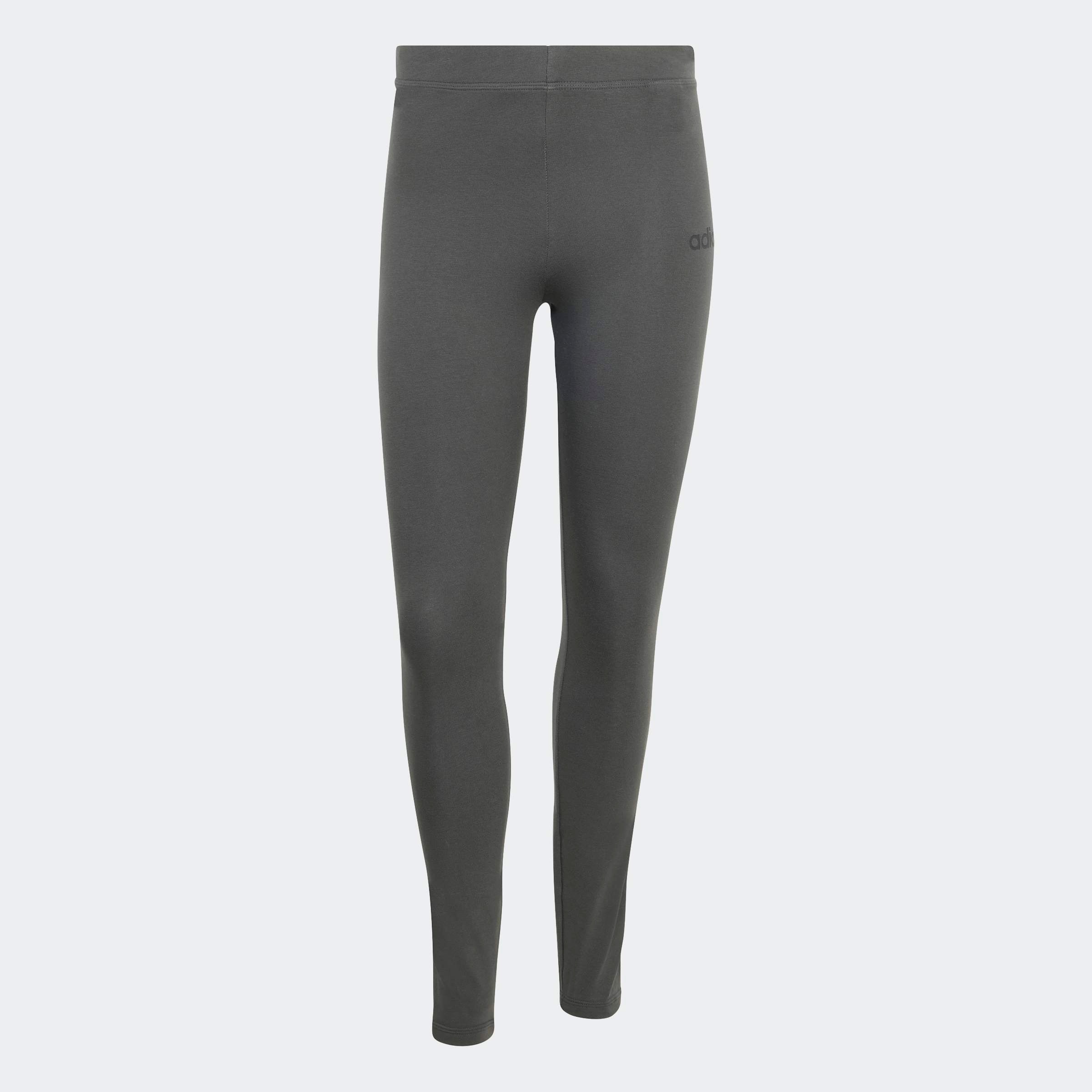 adidas Sportswear Leggings »W LIN SJ LEG«  aus Baumwollmaterial mit Stretchanteil, hoher Bund, ohne Verschluss