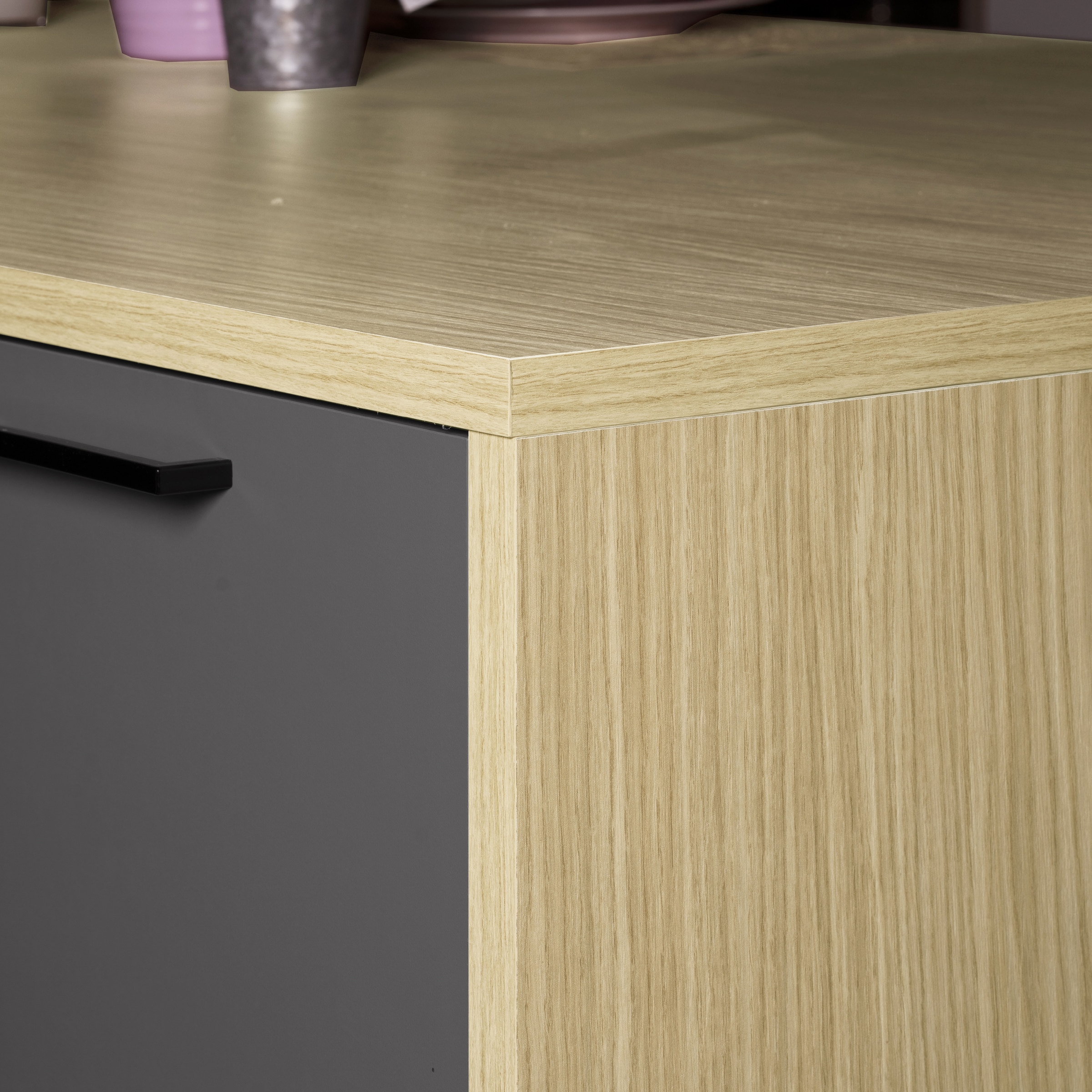 KOCHSTATION Ilot de cuisine »KS-Luna Breite 200 cm, Höhe 90 cm« Breite 200 cm, wahlweise mit Hanseatic-E-Geräten