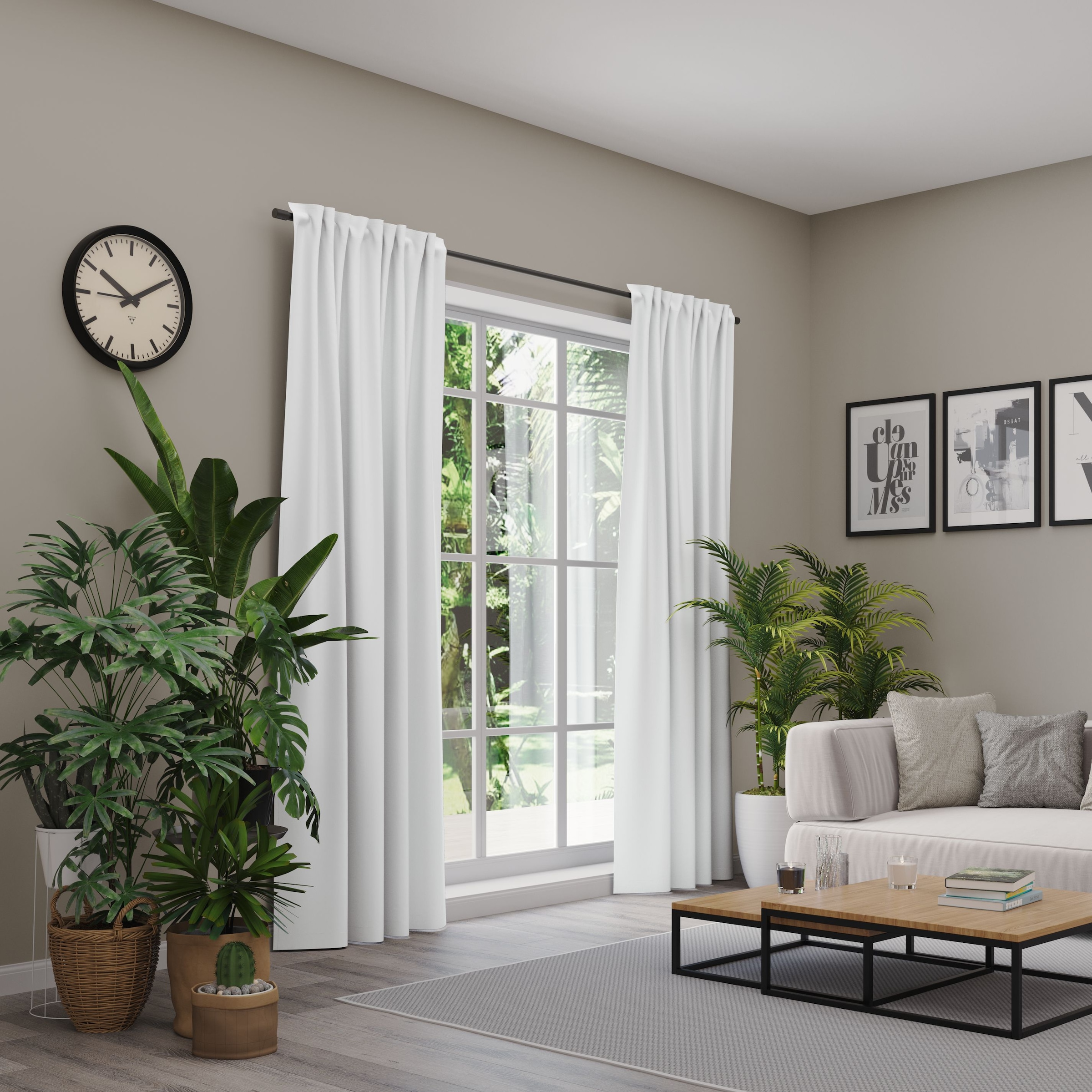 Neutex for you! Verdunkelungsvorhang »INSULA« Multifunktionsband 1 Stk. tlg. Uni-Dimout für starke Verdunklung, nach Mass,