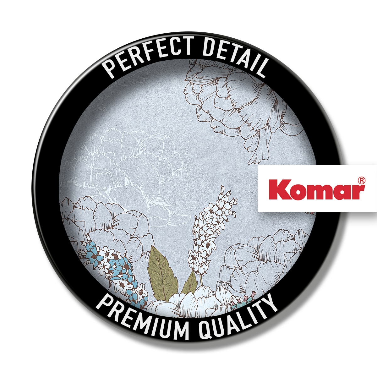 Komar Fototapete »Digitaldruck Vlies -  Planting Peonies - Grösse 400 x 250 cm« bedruckt | floral | geblümt | gemustert | tropisch glatt Wohnzimmer, Schlafzimmer