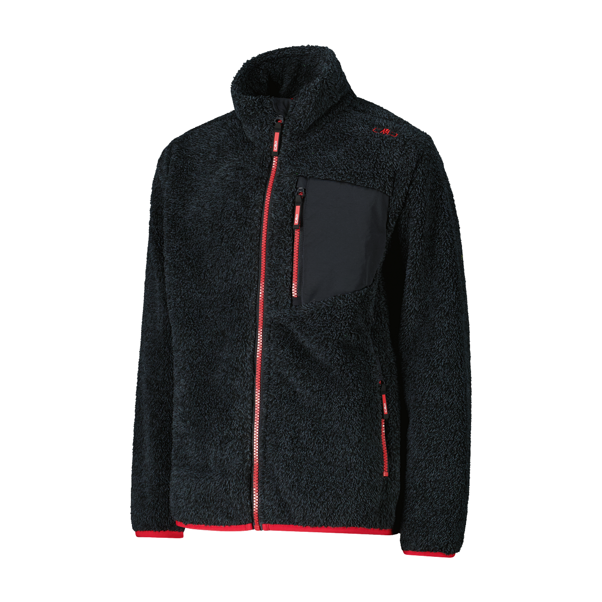 CMP Fleecejacke 1 Stk. tlg. sportlicher Stil, atmungsaktiv, mit Reissverschluss