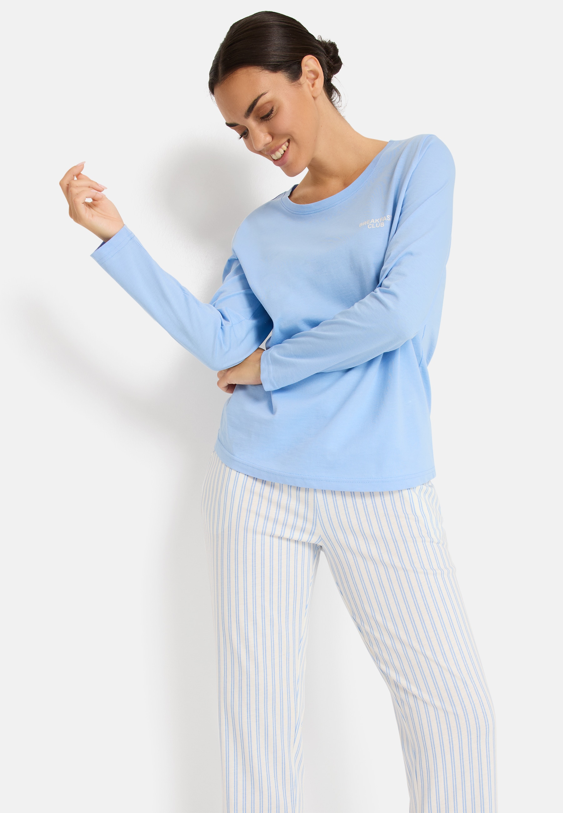 LSCN by LASCANA Pyjama 2 avec imprimé devant et dos
