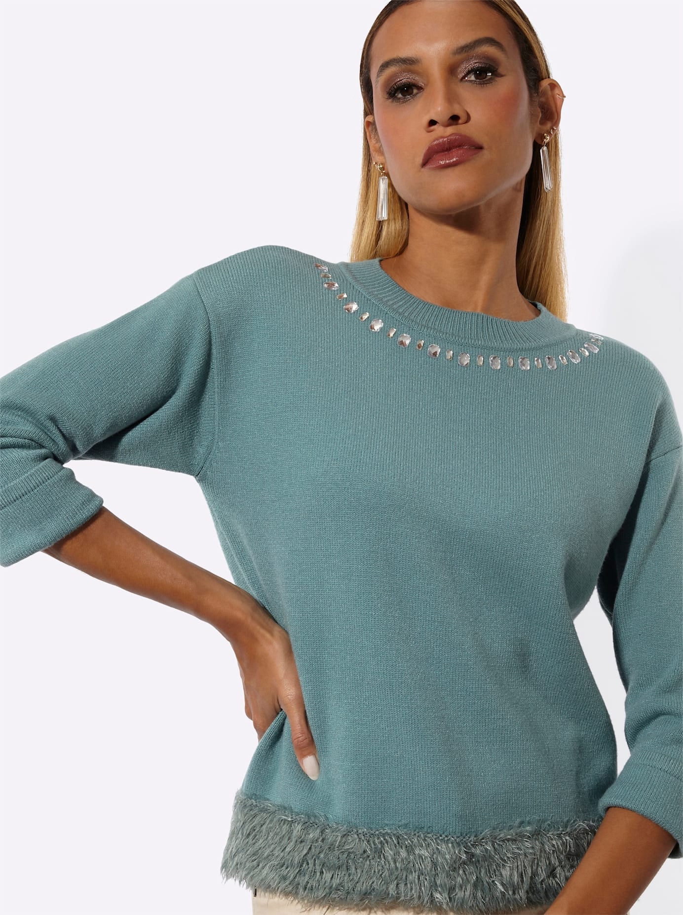 creation L Pull à manches 3/4 »Pullover«