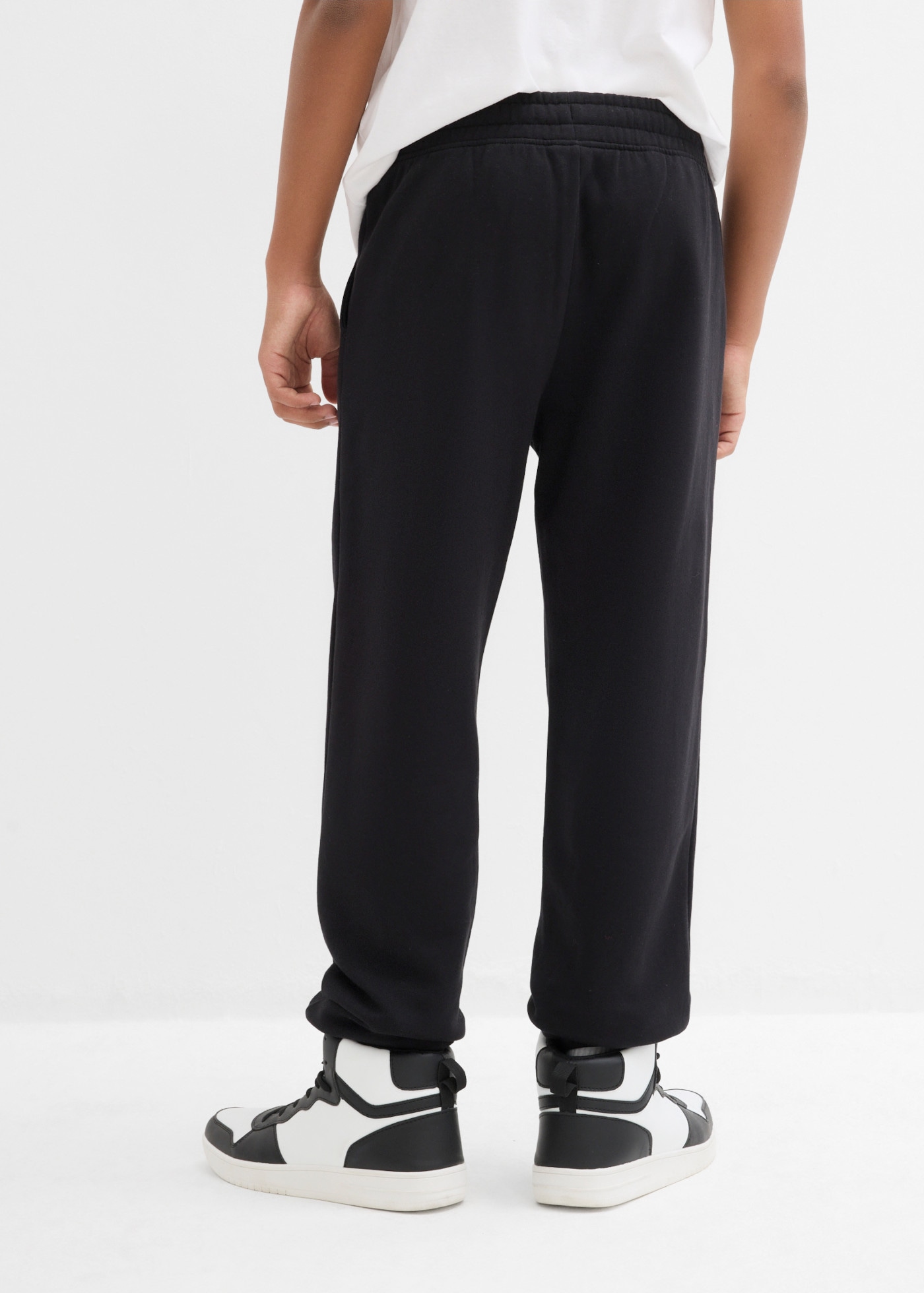 bonprix Pantalon de jogging  pour enfants, en lot de deux, en coton et polyester, coupe régulière