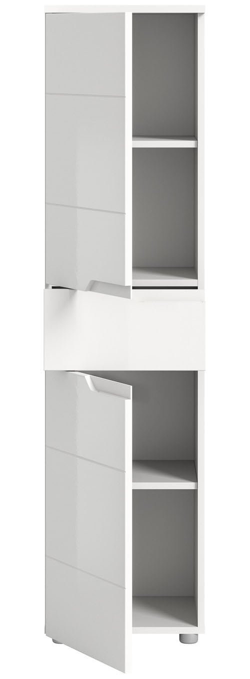 INOSIGN Midischrank »CAPRI, Höhe 151cm, 2 Türen mit Soft-Close-Funktion, 1 Schubkasten« Mehrzweckschrank, Universalschrank, Badschrank, Badhochschrank