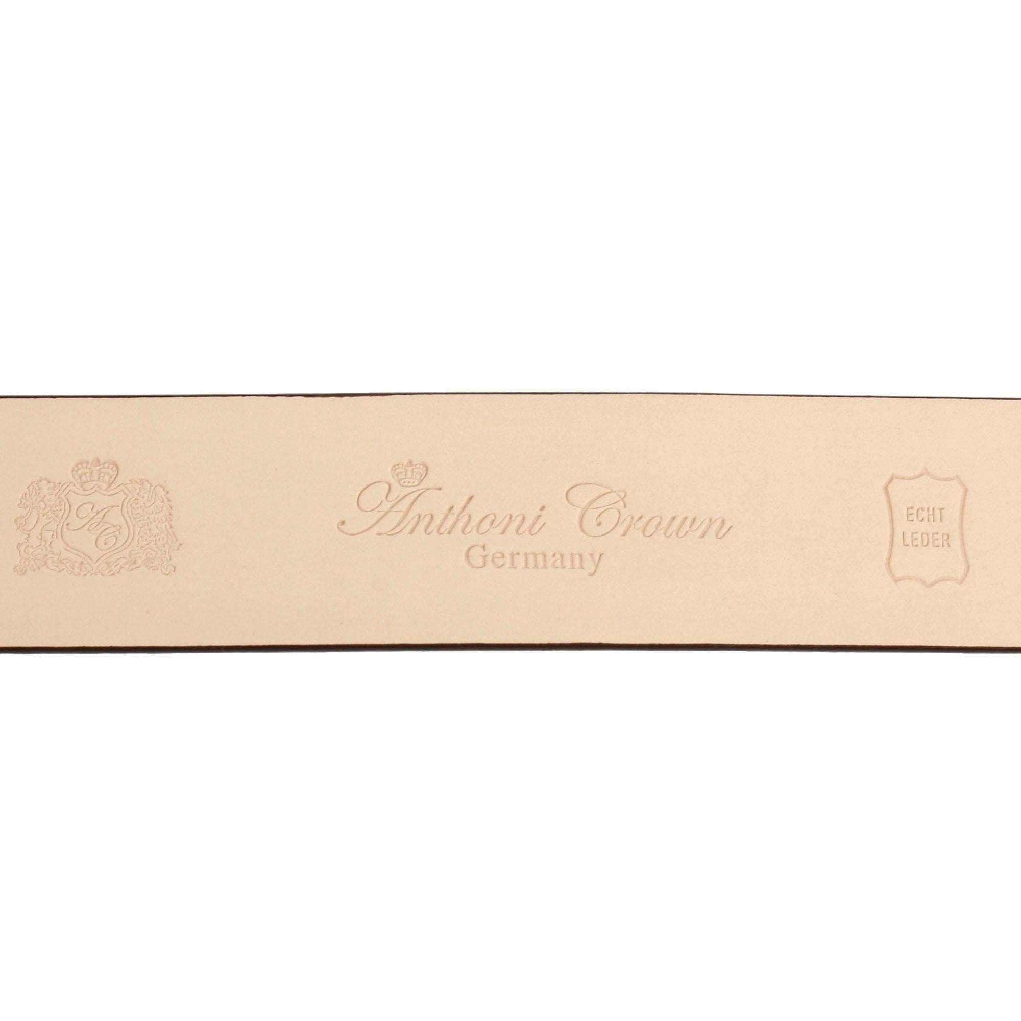 Anthoni Crown Ceinture en cuir , in Karbondesign