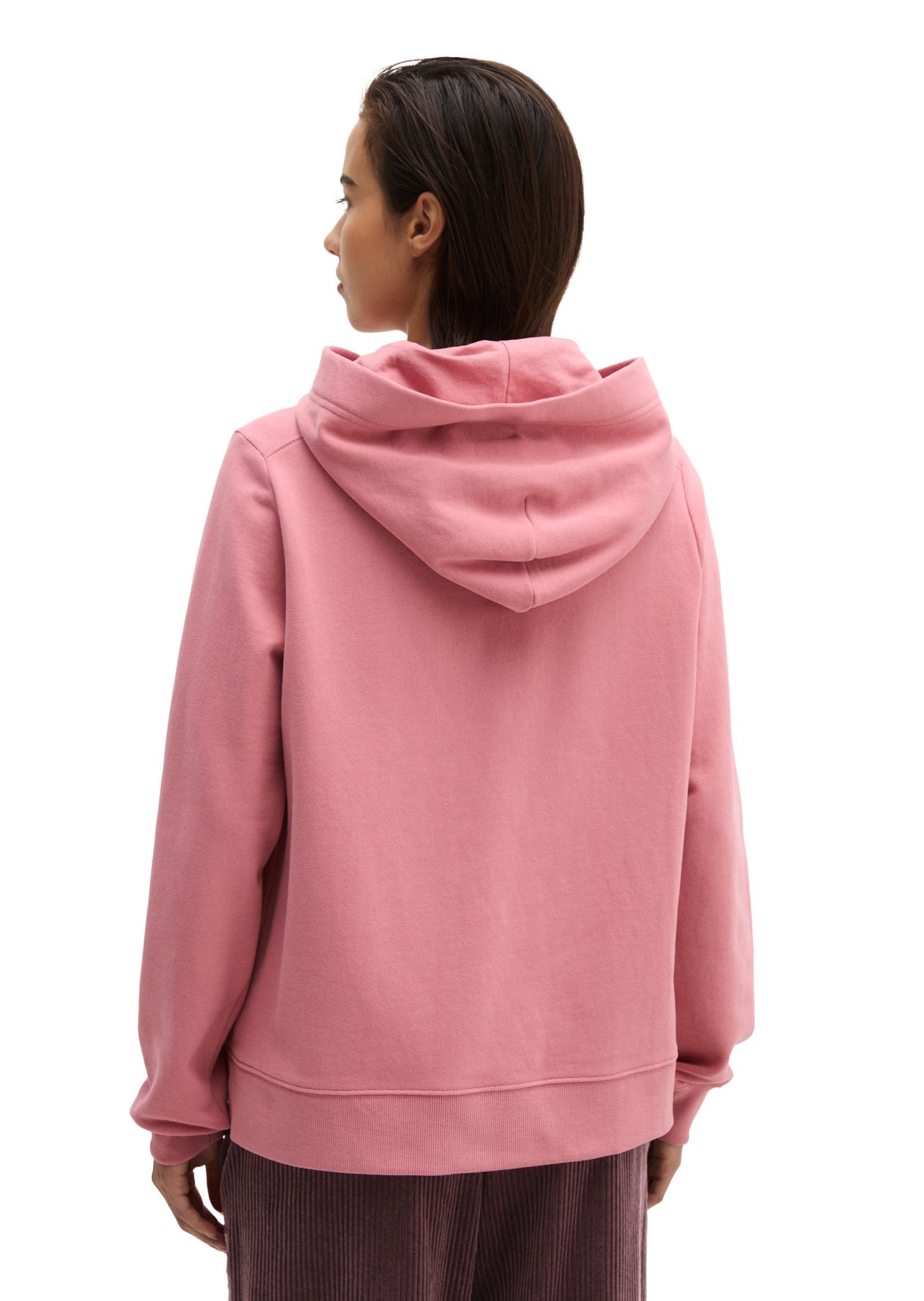 Marc O'Polo Hoodie , relax avec surface veloutée
