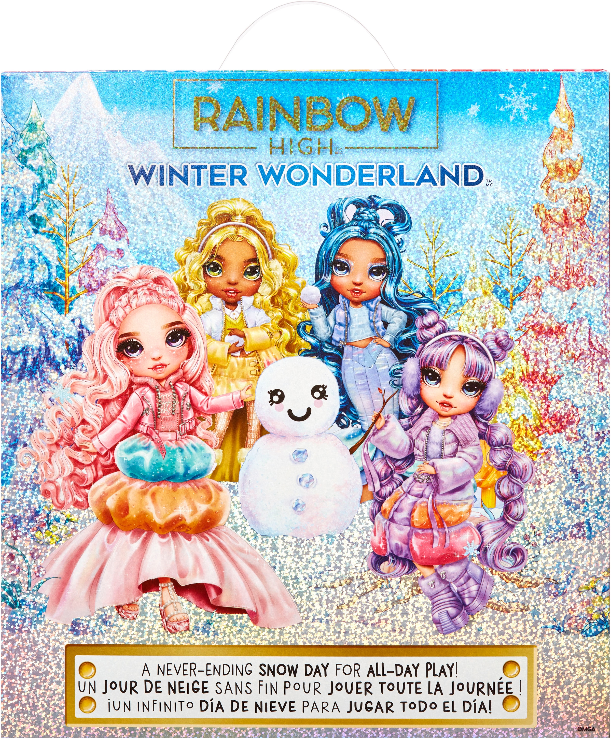 RAINBOW HIGH Anziehpuppe »Winter Wonderland Doll - Violet (Purple)«