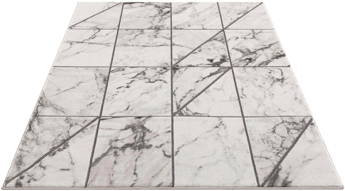 Carpet City Tapis »Noa 9288« Rectangulaire 11 mm Höhe Kurzflor, Modern, Weicher For, Pflegeleicht