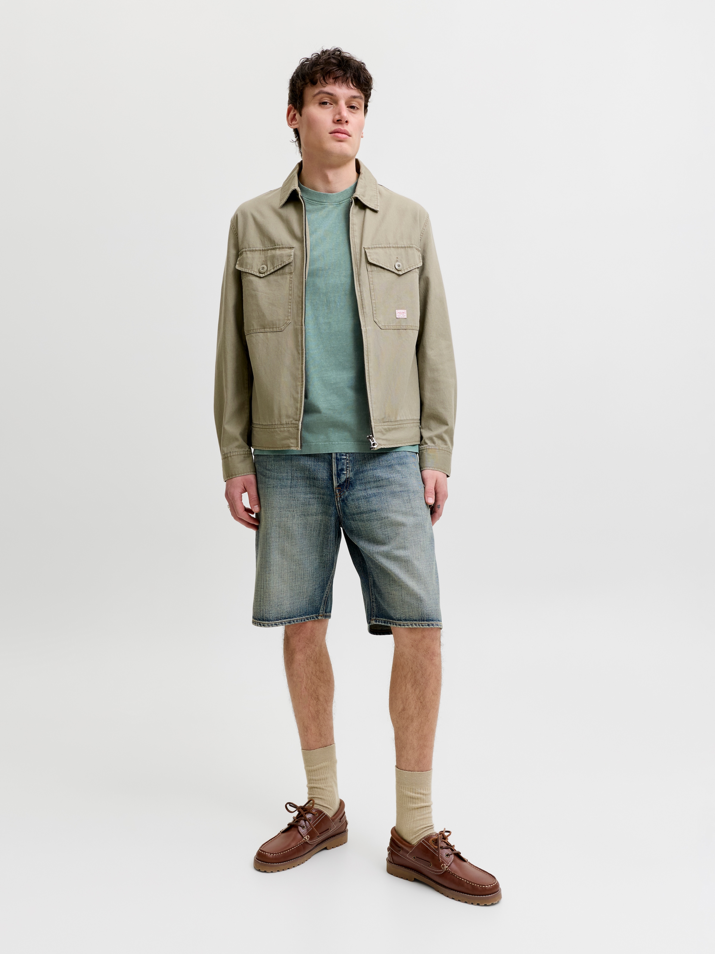 Jack & Jones T-Shirt »JPRBLUFELIX SS TEE« mit Logo Print