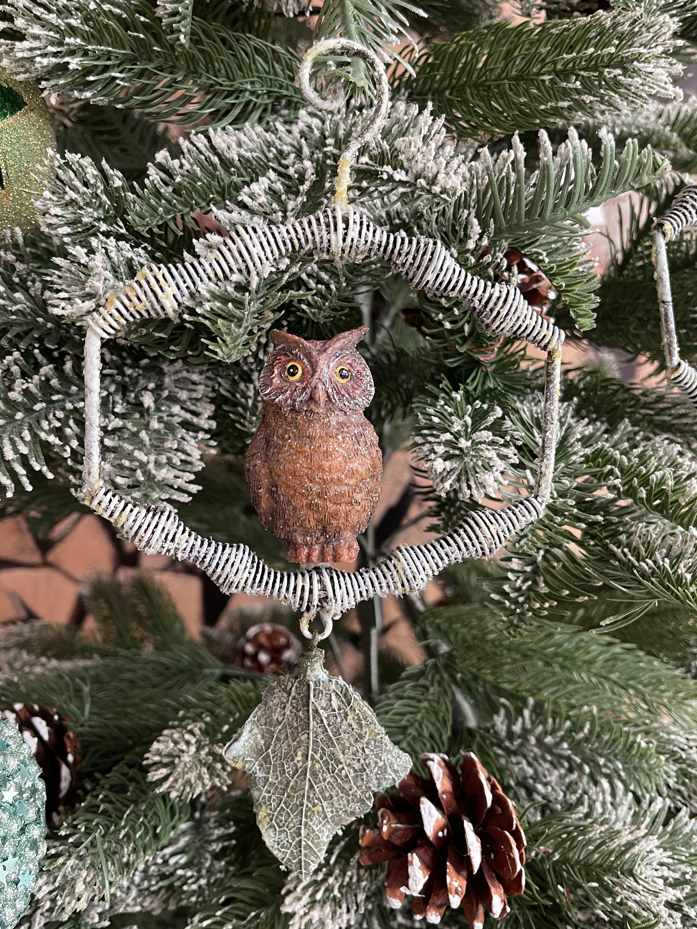 Myflair Möbel & Accessoires Dekohänger »Weihnachtsdeko« mit Tierfiguren, Länge ca. 24 cm