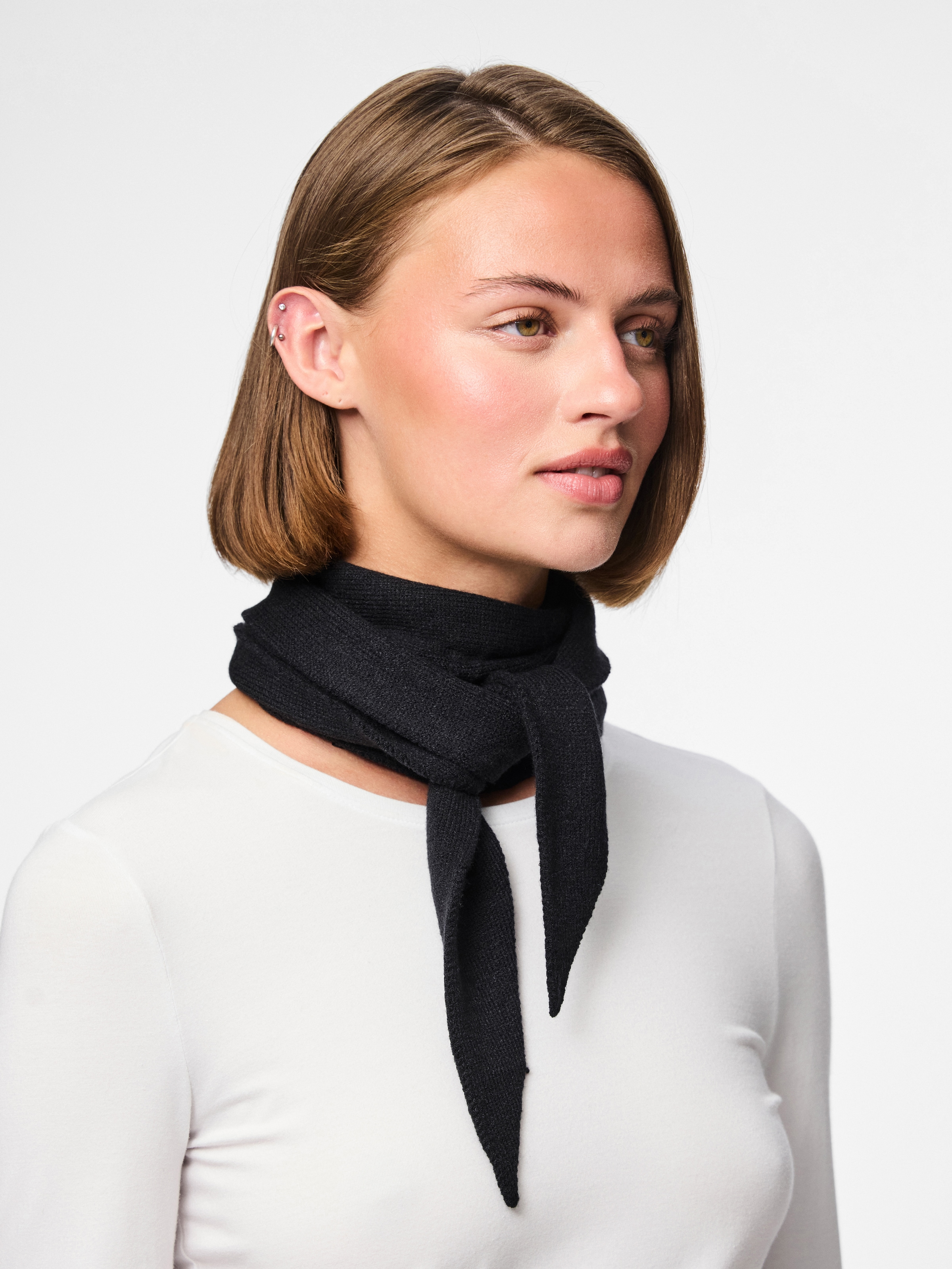 pieces Dreieckstuch »PCKOMMA TRIANGLE SCARF NOOS BC«